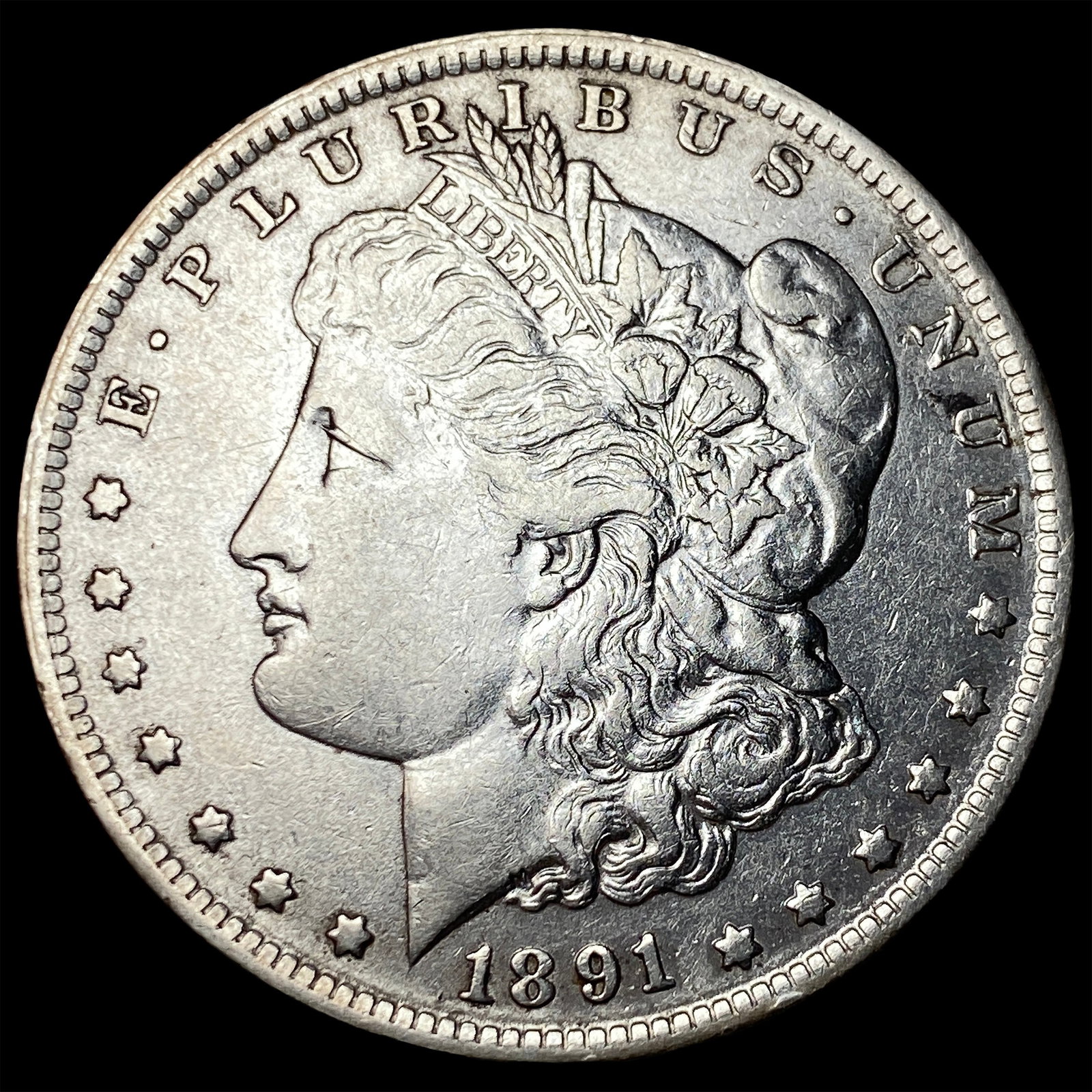 1891-O Silver Morgan Dollar CLOSELY UNCIRCULATED: 1891-O Silver Morgan Dollar CLOSELY UNCIRCULATED