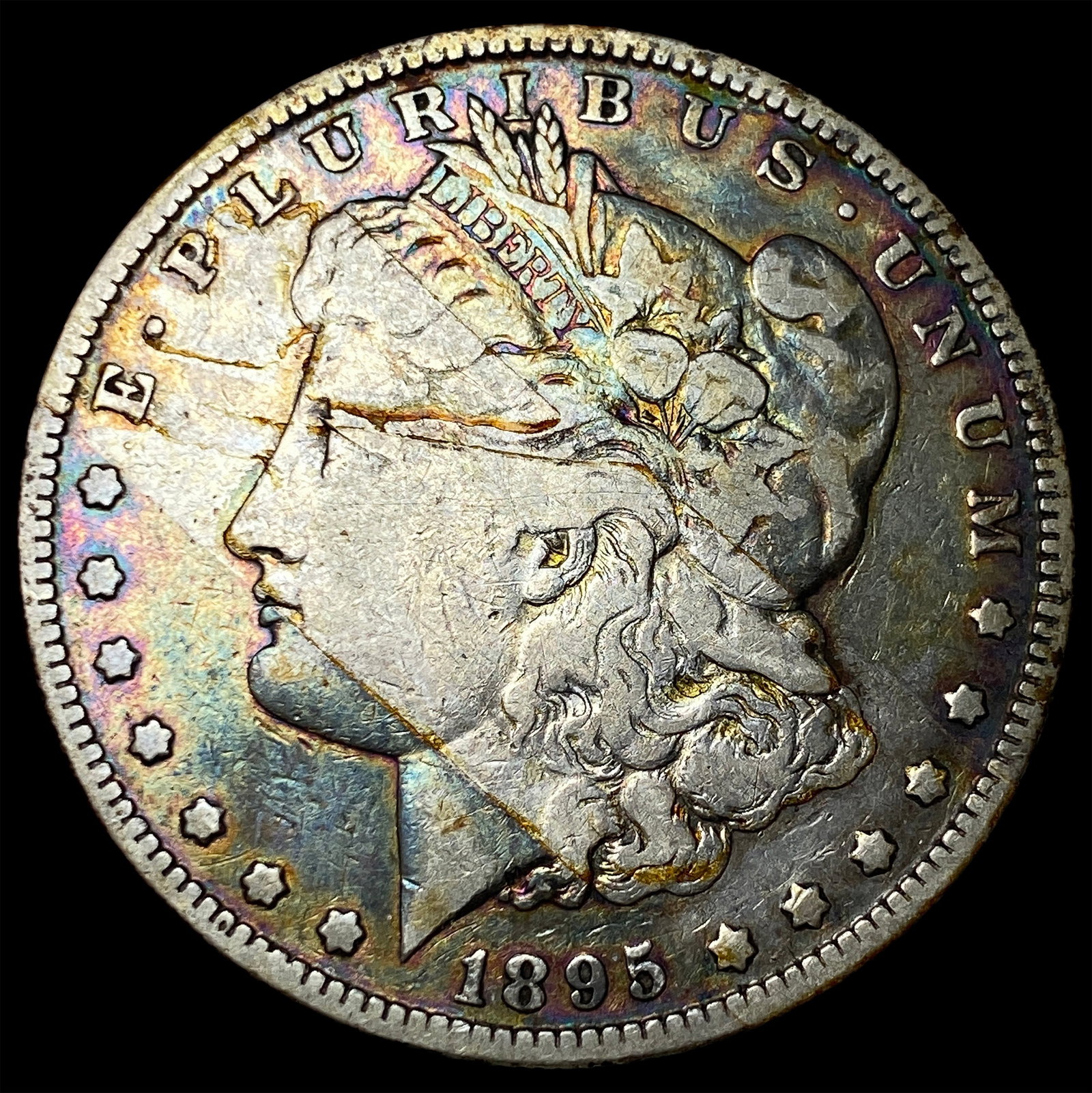 1895-O Silver Morgan Dollar LIGHTLY CIRCULATED: 1895-O Silver Morgan Dollar LIGHTLY CIRCULATED