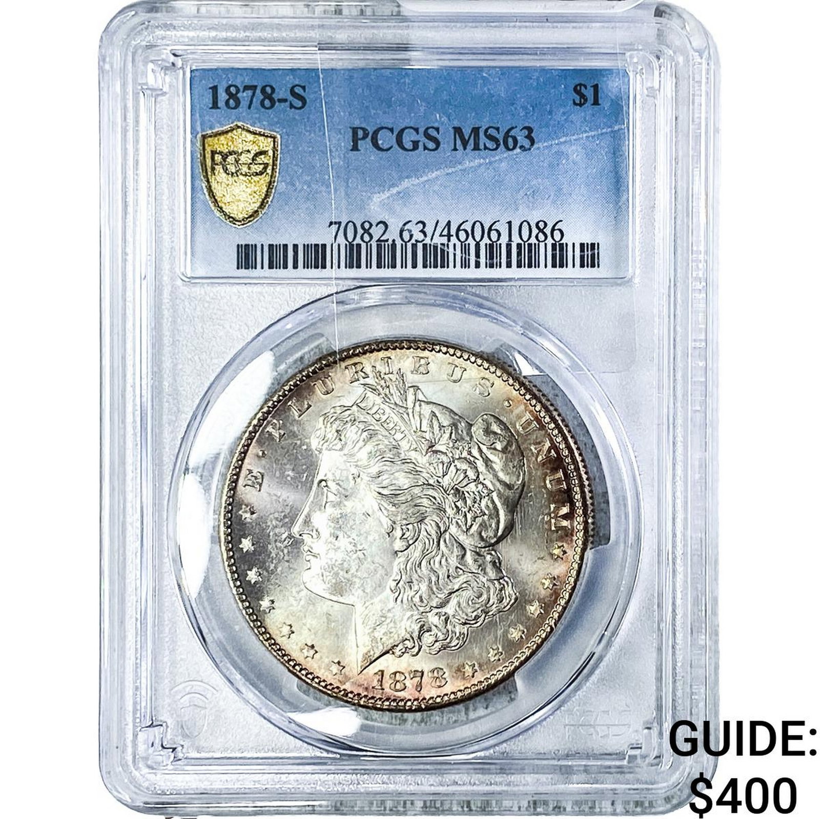 1878-S Morgan Silver Dollar PCGS MS63 (1 of 2)