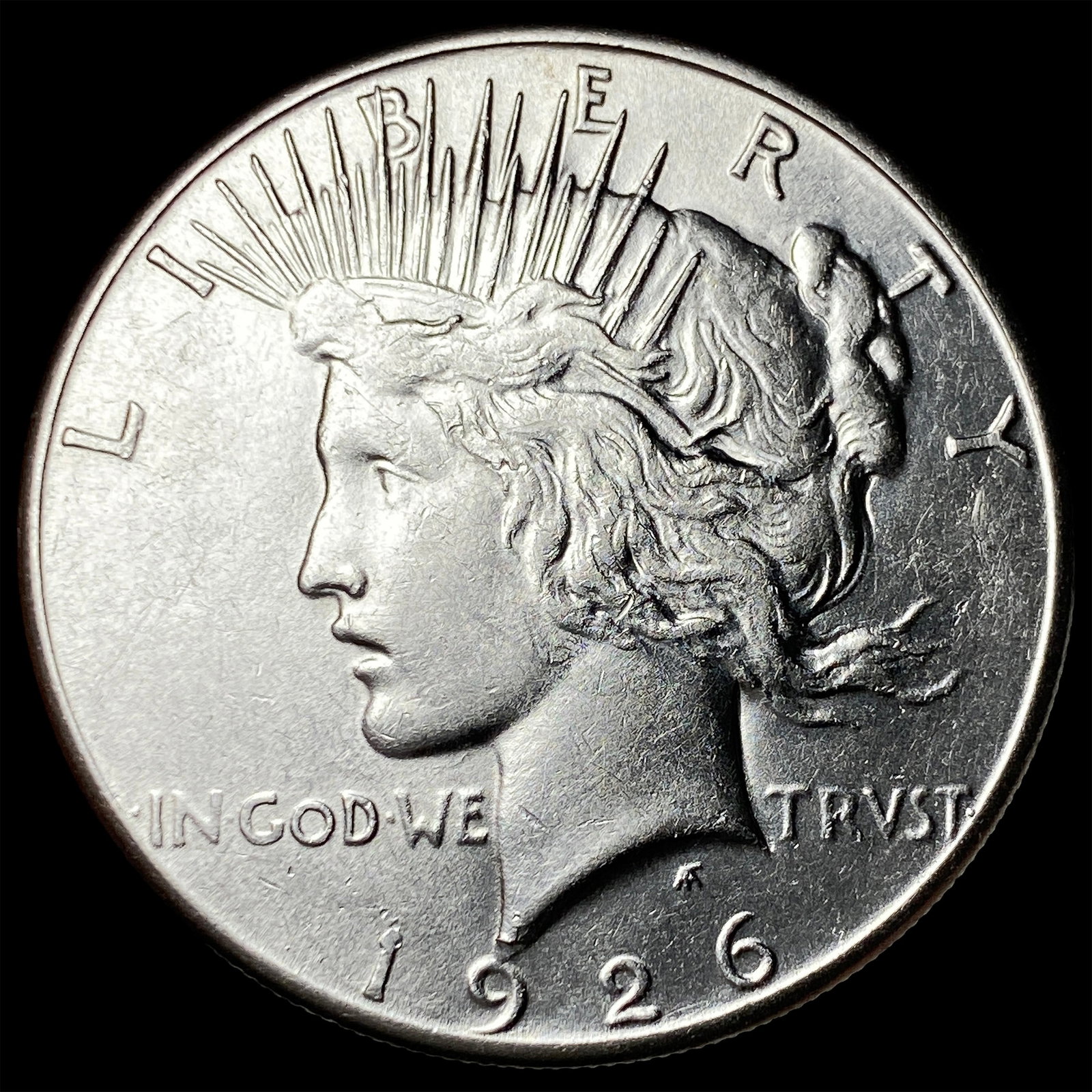 1926-S Silver Peace Dollar UNCIRCULATED: 1926-S Silver Peace Dollar UNCIRCULATED