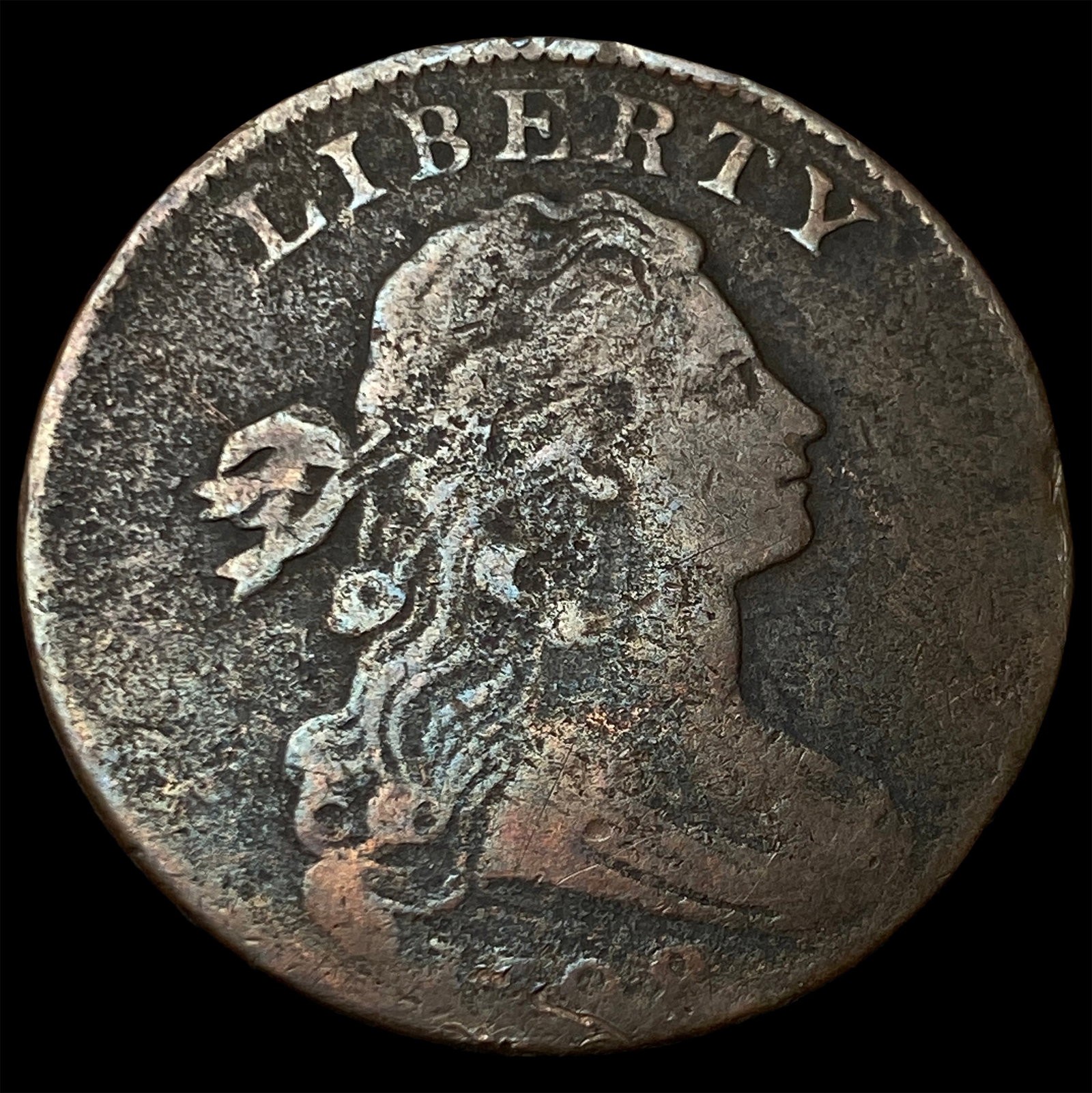 1798 Draped Bust Large Cent LIGHTLY CIRCULATED (1 of 2)