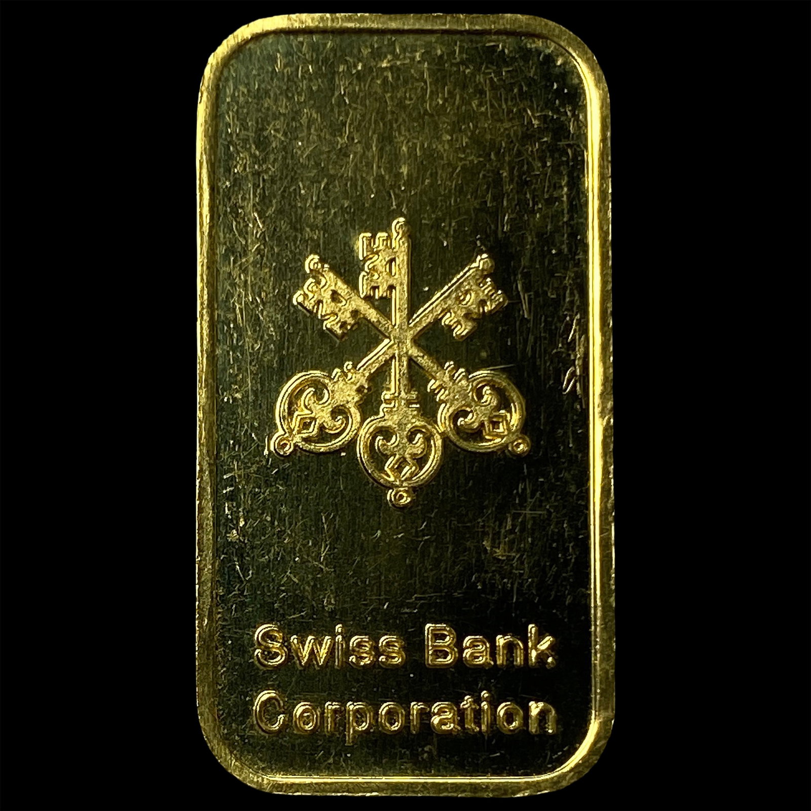 Swiss Bank Corporation 1/3oz Gold Bar .9999 HIGH GRADE: Swiss Bank Corporation 1/3oz Gold Bar .9999 HIGH GRADE