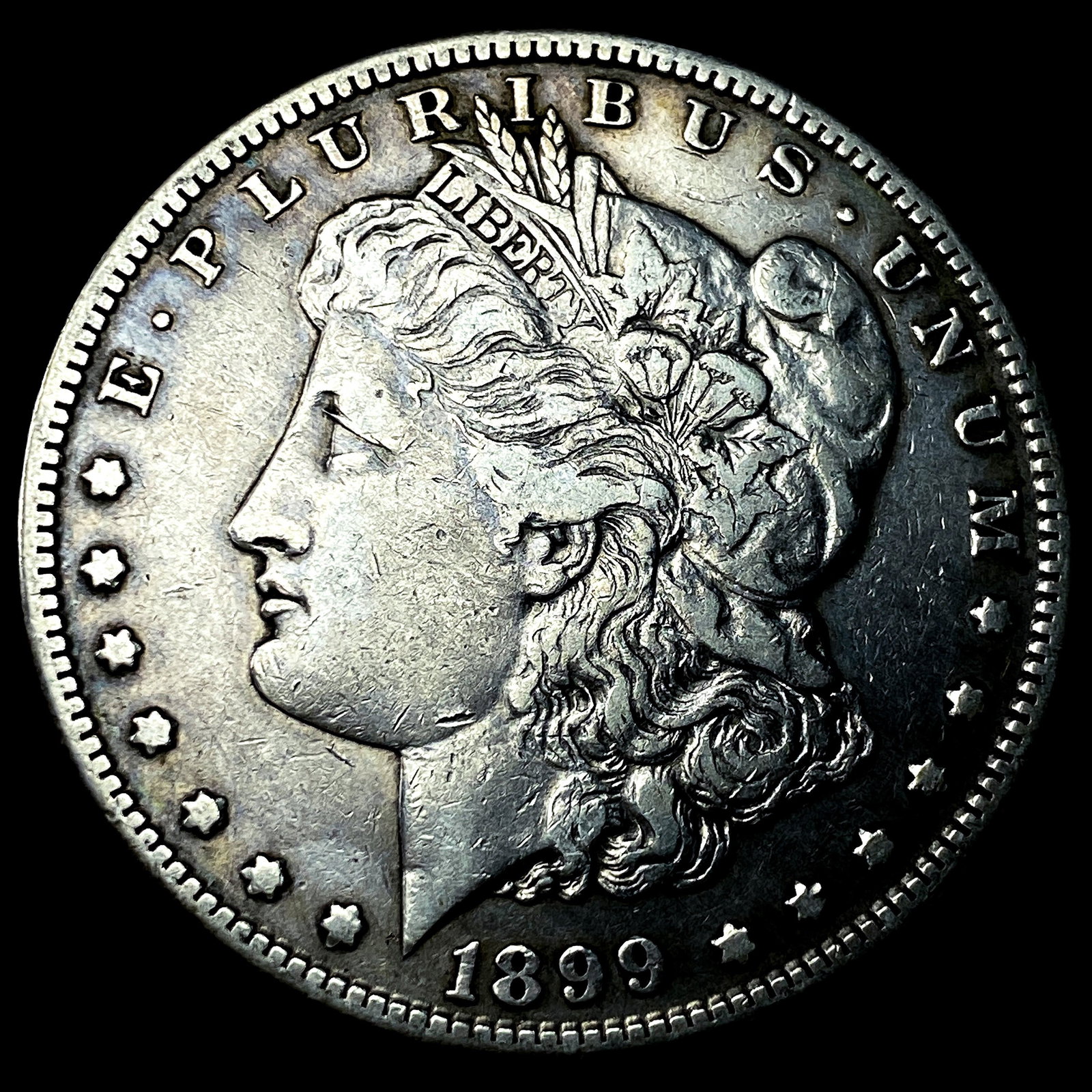 1899 Morgan Silver Dollar NEARLY UNCIRCULATED: 1899 Morgan Silver Dollar NEARLY UNCIRCULATED