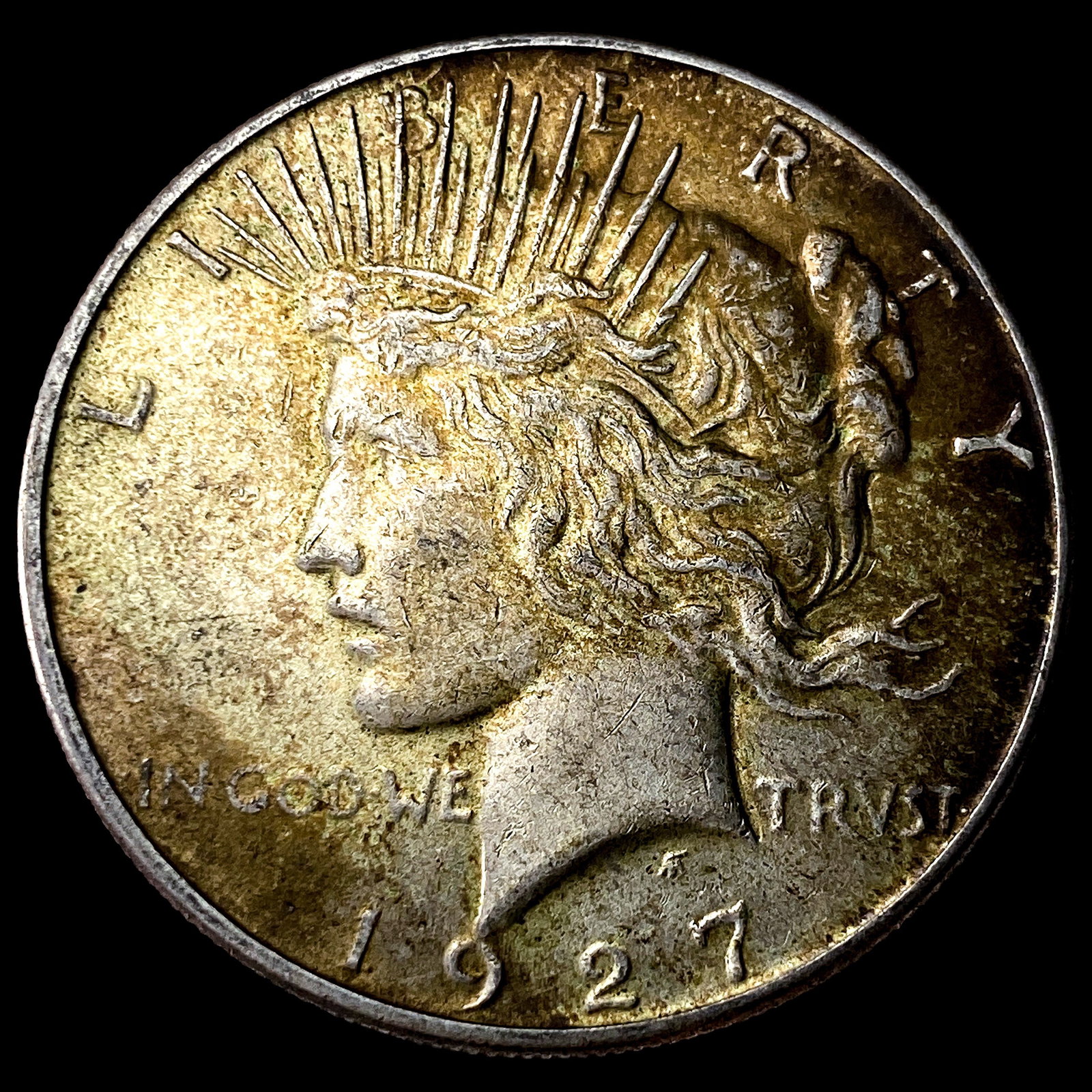 1927-S Silver Peace Dollar CLOSELY UNCIRCULATED: 1927-S Silver Peace Dollar CLOSELY UNCIRCULATED
