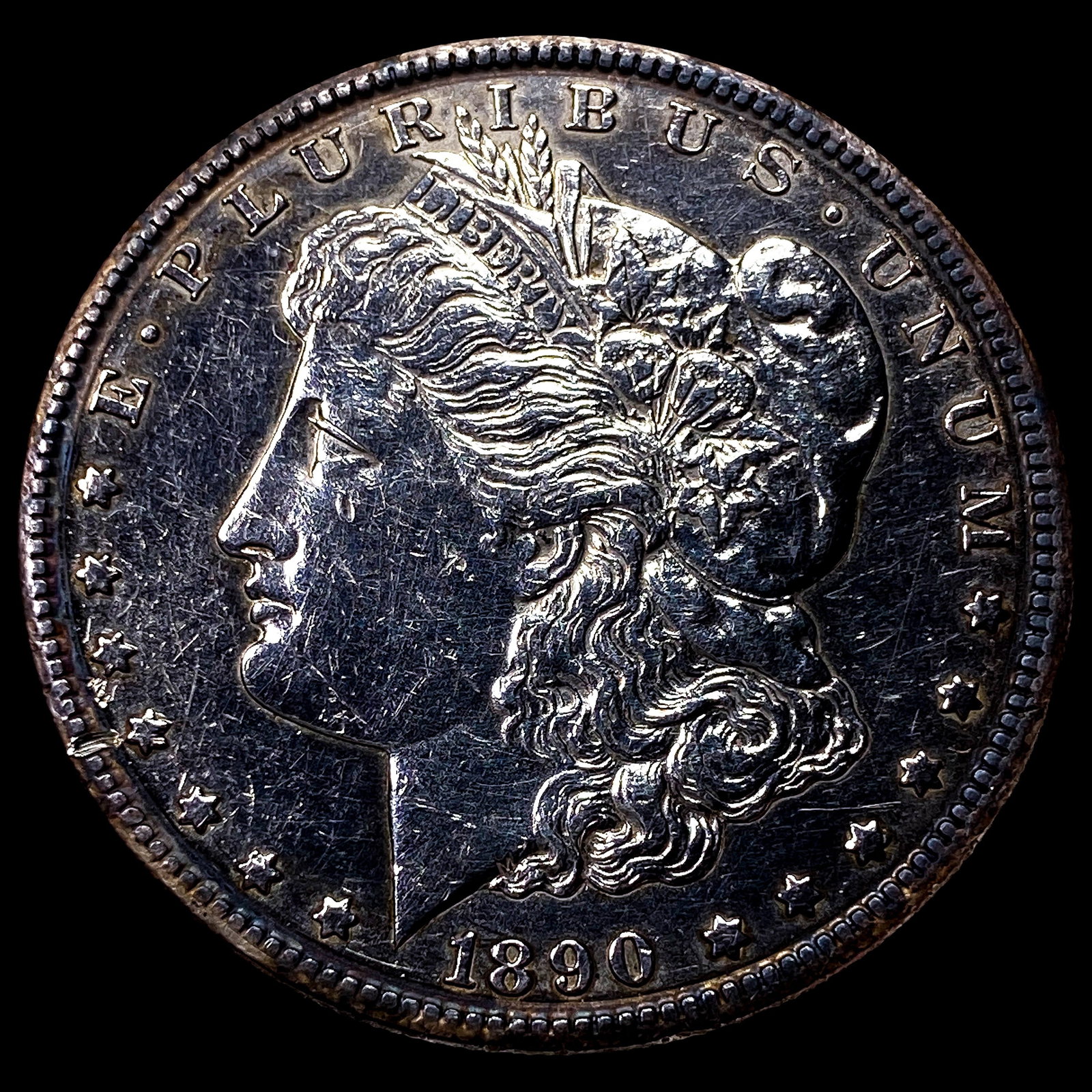 1890-CC Silver Morgan Dollar UNCIRCULATED: 1890-CC Silver Morgan Dollar UNCIRCULATED