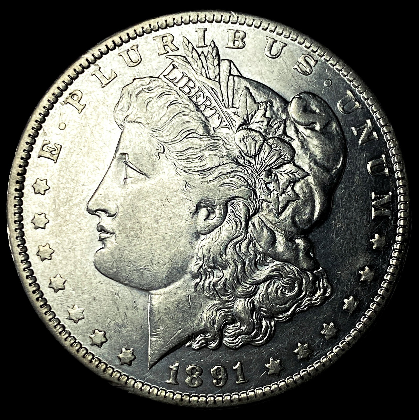 1891-O Silver Morgan Dollar CHOICE AU: 1891-O Silver Morgan Dollar CHOICE AU