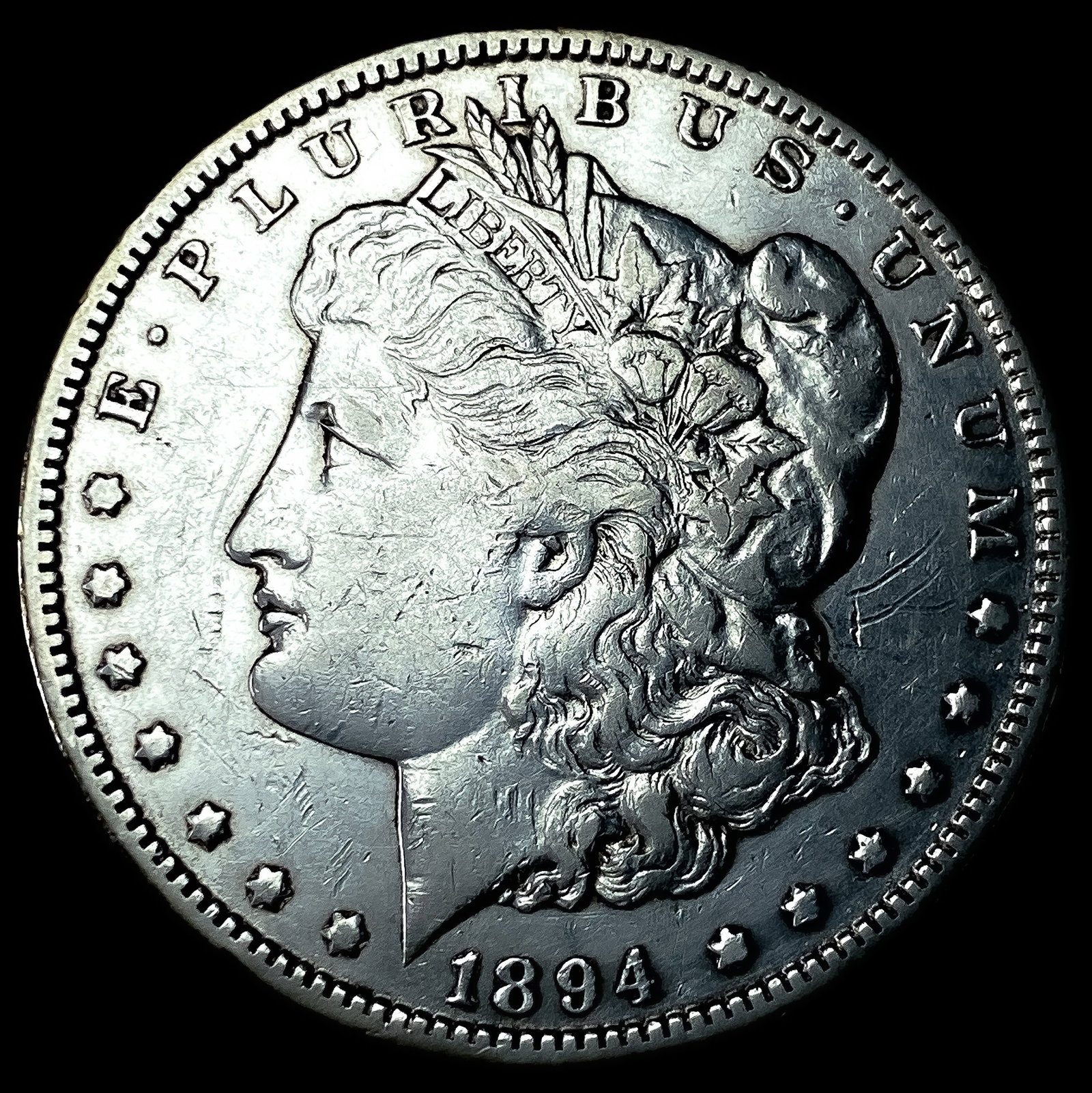 1894-O Silver Morgan Dollar CLOSELY UNCIRCULATED: 1894-O Silver Morgan Dollar CLOSELY UNCIRCULATED
