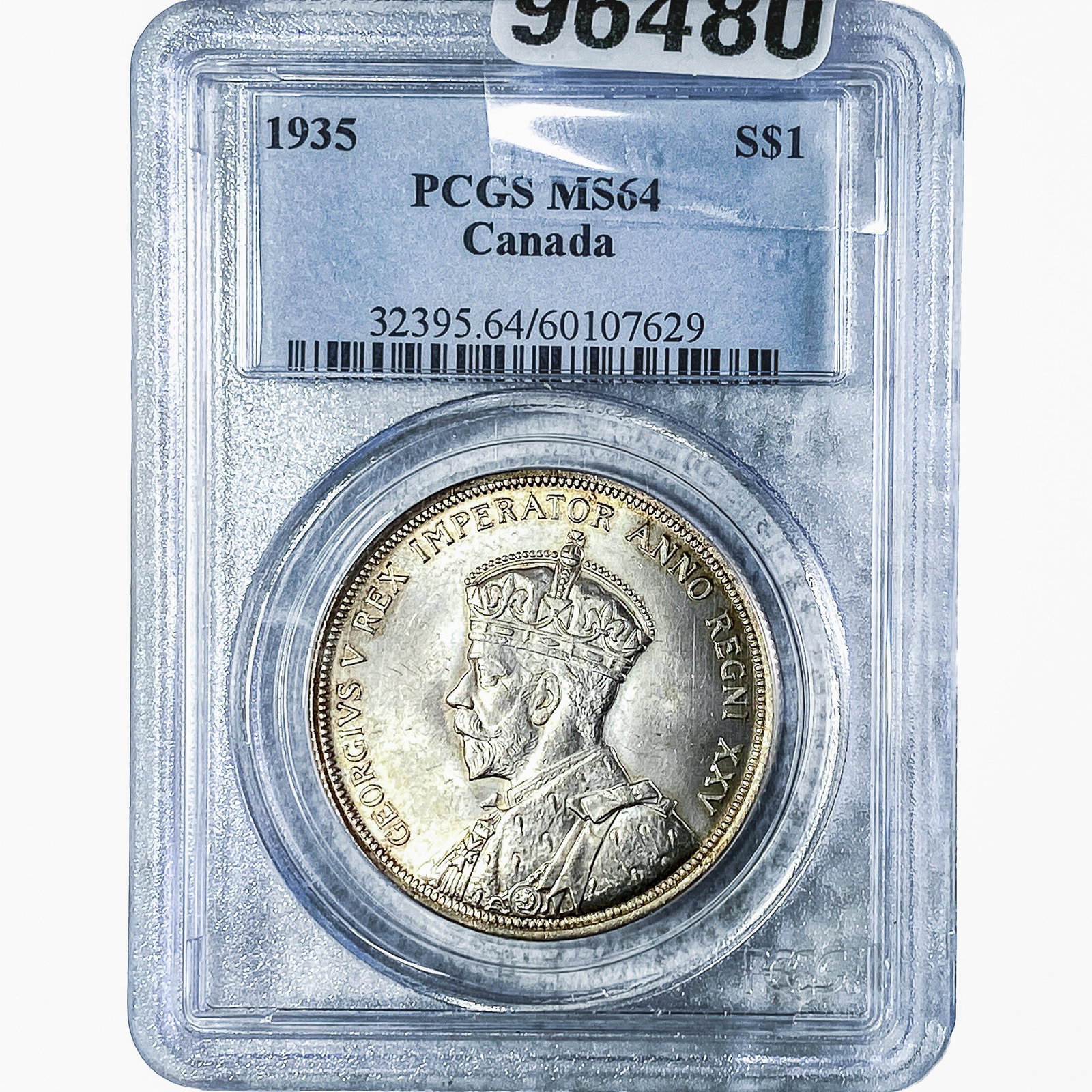 1935 Canada Silver Dollar PCGS MS64 (1 of 2)