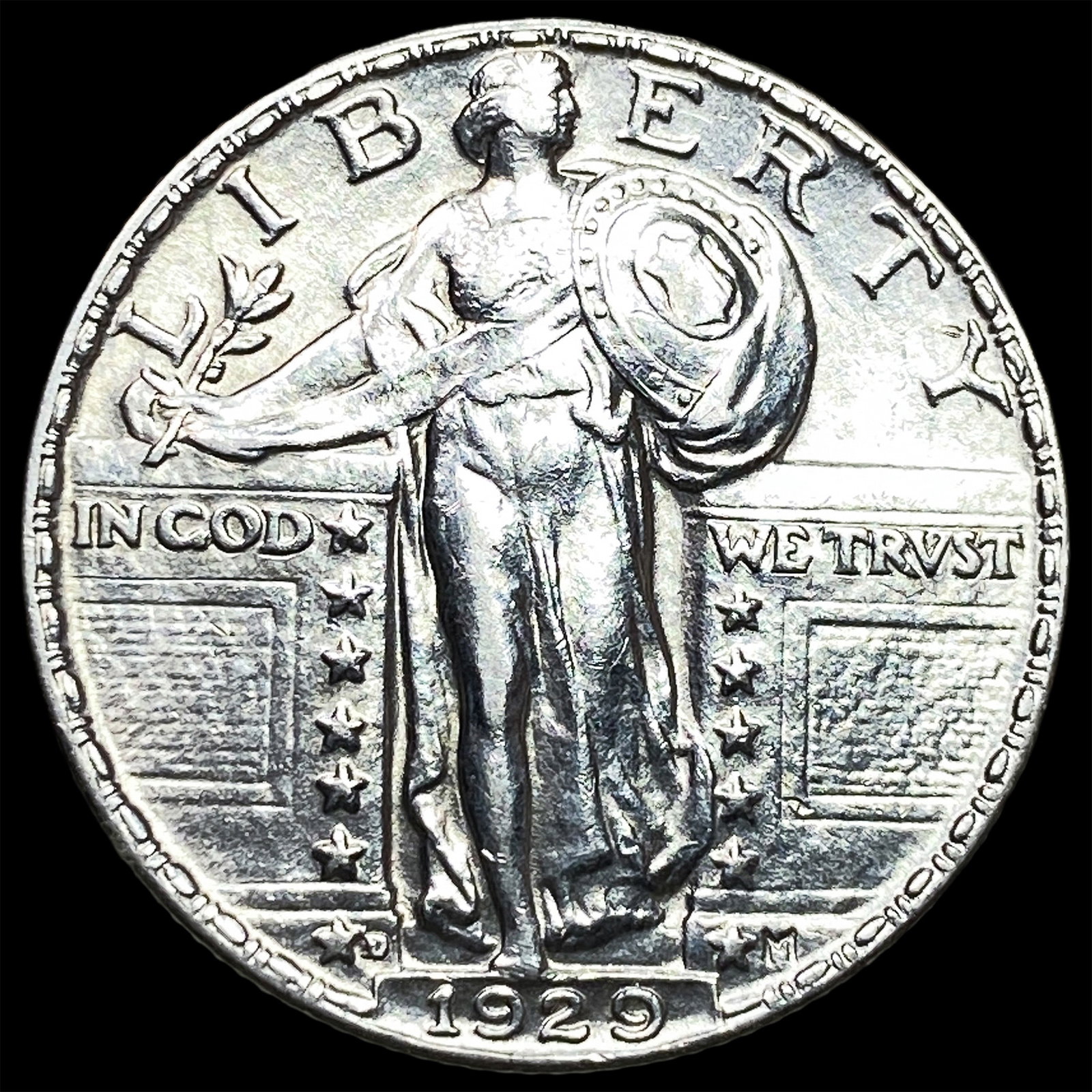 1929-D Silver Standing Liberty Quarter CHOICE BU: 1929-D Silver Standing Liberty Quarter CHOICE BU