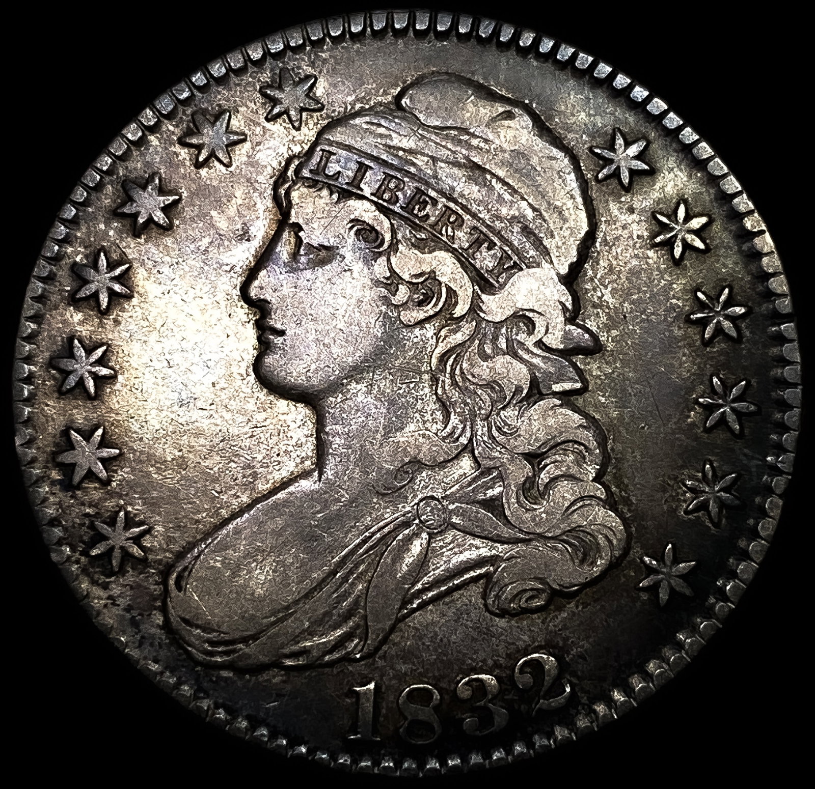 1832 Capped Bust Half Dollar CLOSELY UNCIRCULATED (1 of 2)