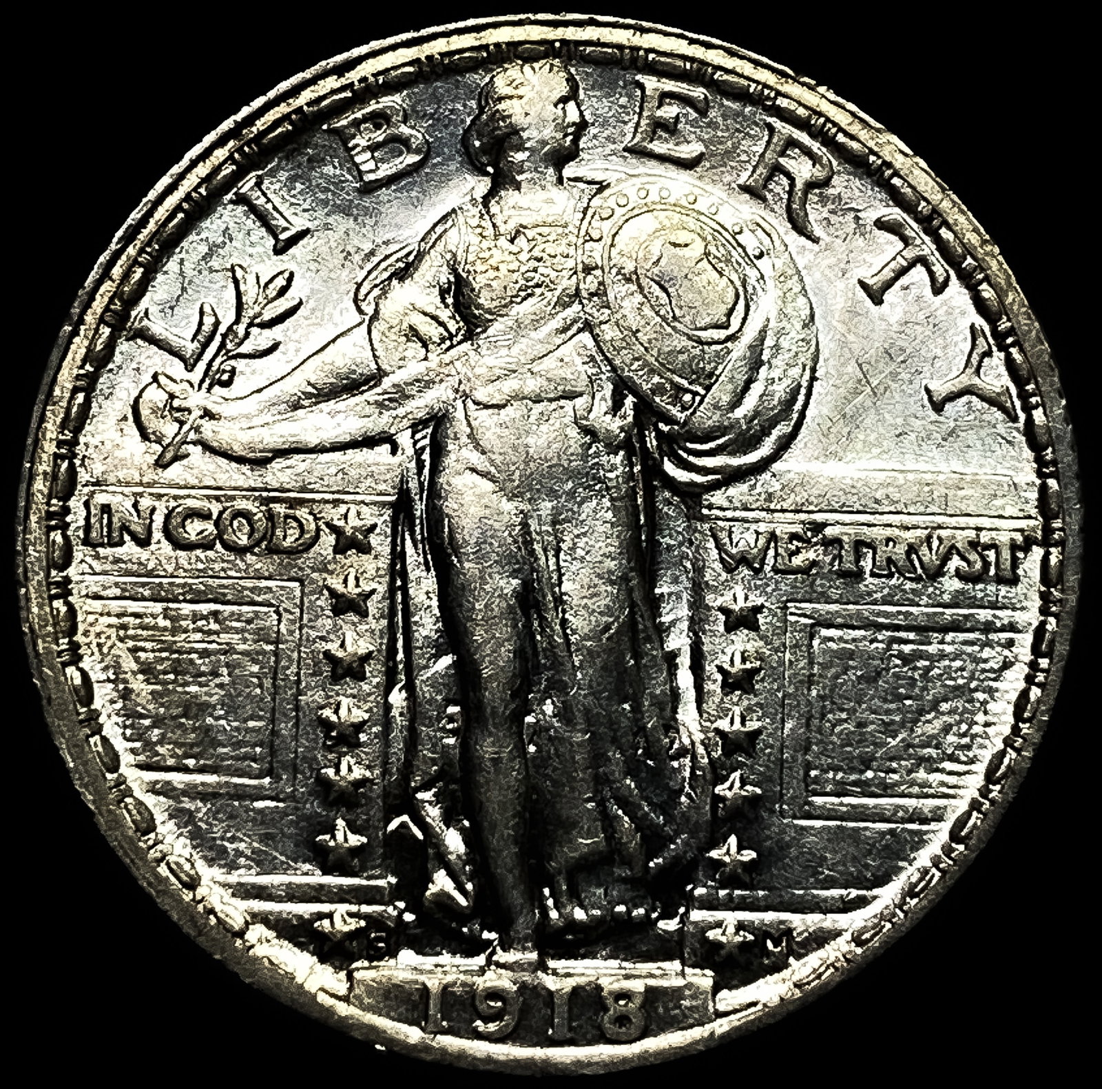 1918 Standing Liberty Quarter UNCIRCULATED (1 of 2)