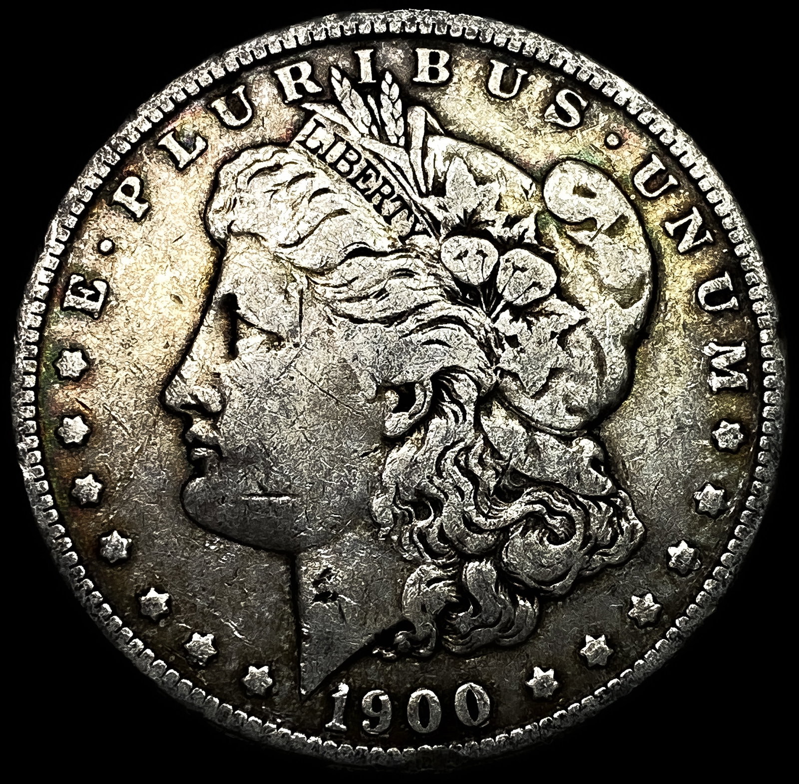 1900-O Silver Morgan Dollar NEARLY UNCIRCULATED: 1900-O Silver Morgan Dollar NEARLY UNCIRCULATED