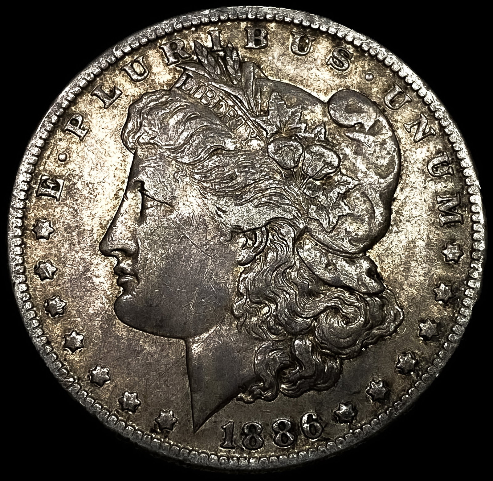 1886-O Silver Morgan Dollar NEARLY UNCIRCULATED: 1886-O Silver Morgan Dollar NEARLY UNCIRCULATED
