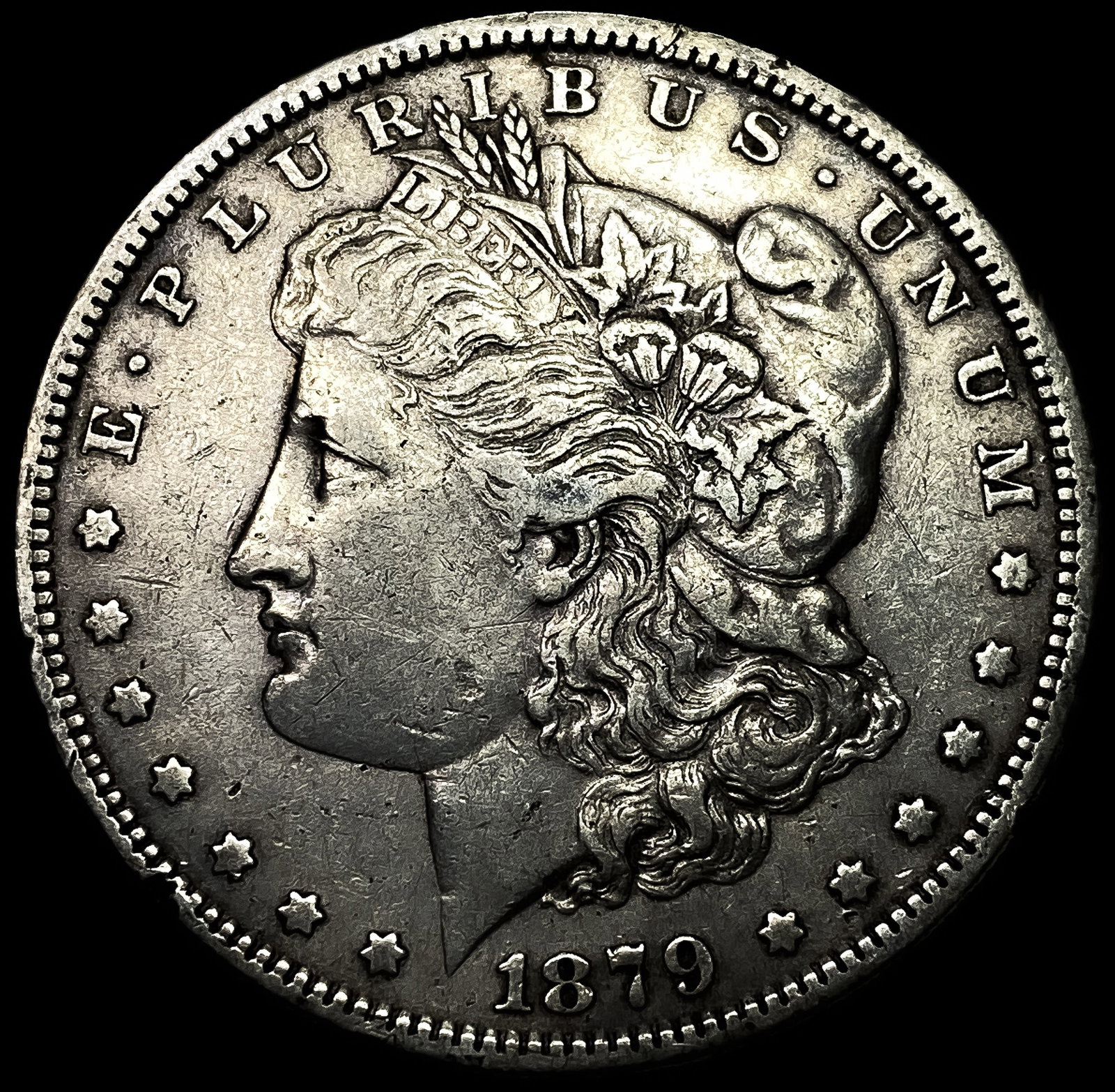 1879 Morgan Silver Dollar CLOSELY UNCIRCULATED (1 of 2)