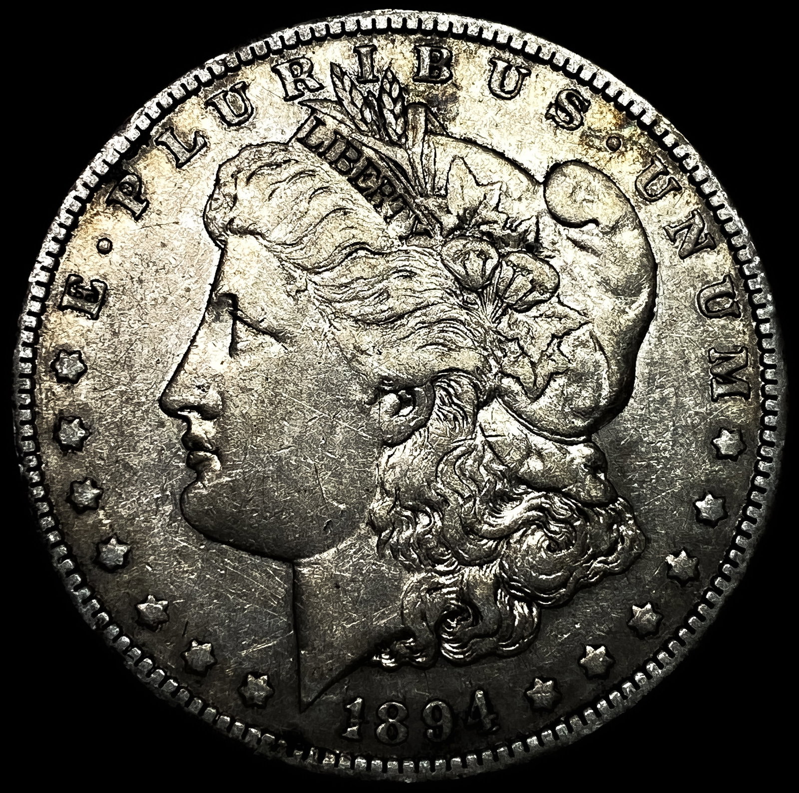 1894-O Silver Morgan Dollar NEARLY UNCIRCULATED: 1894-O Silver Morgan Dollar NEARLY UNCIRCULATED