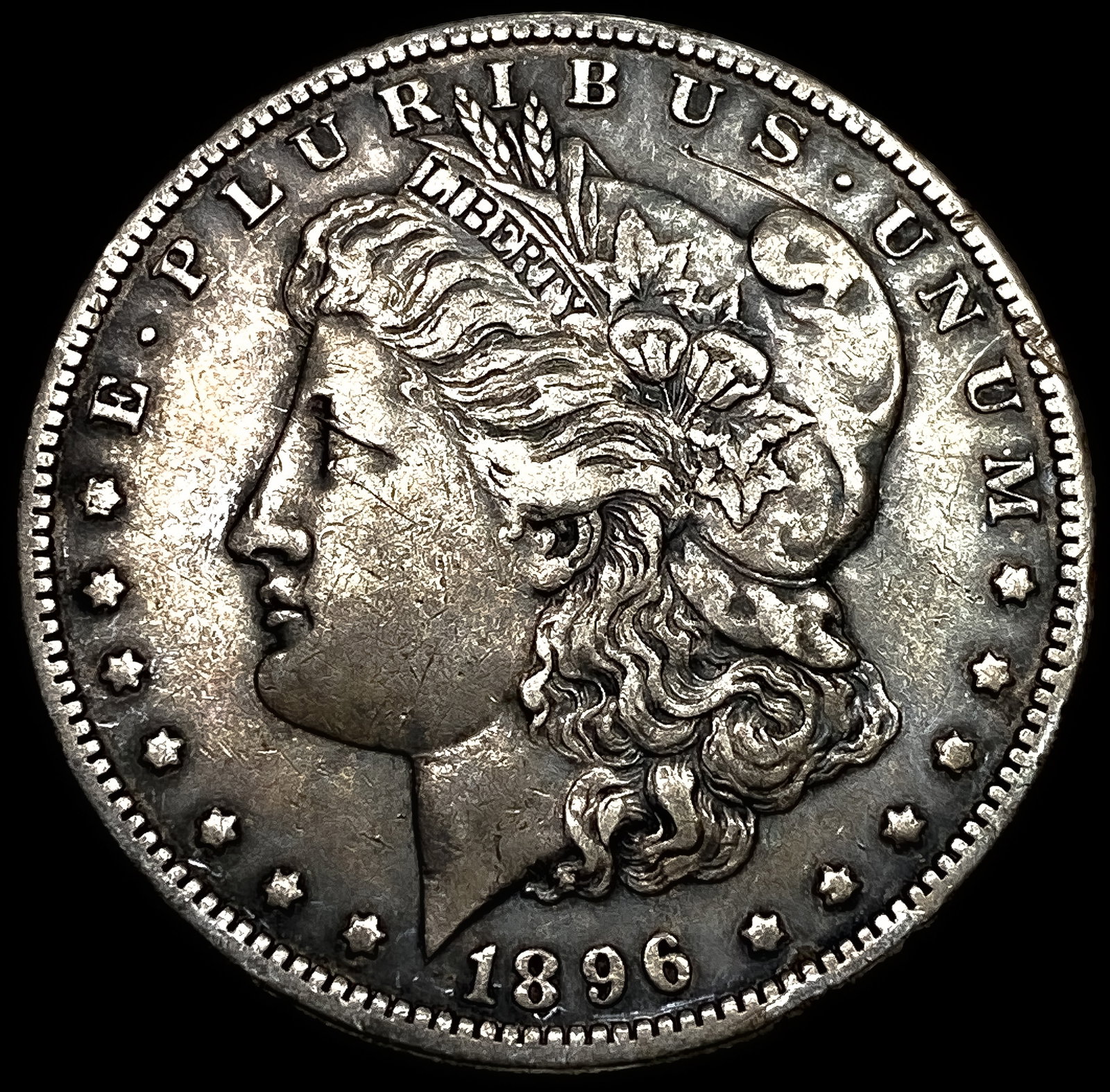 1896-O Silver Morgan Dollar LIGHTLY CIRCULATED: 1896-O Silver Morgan Dollar LIGHTLY CIRCULATED