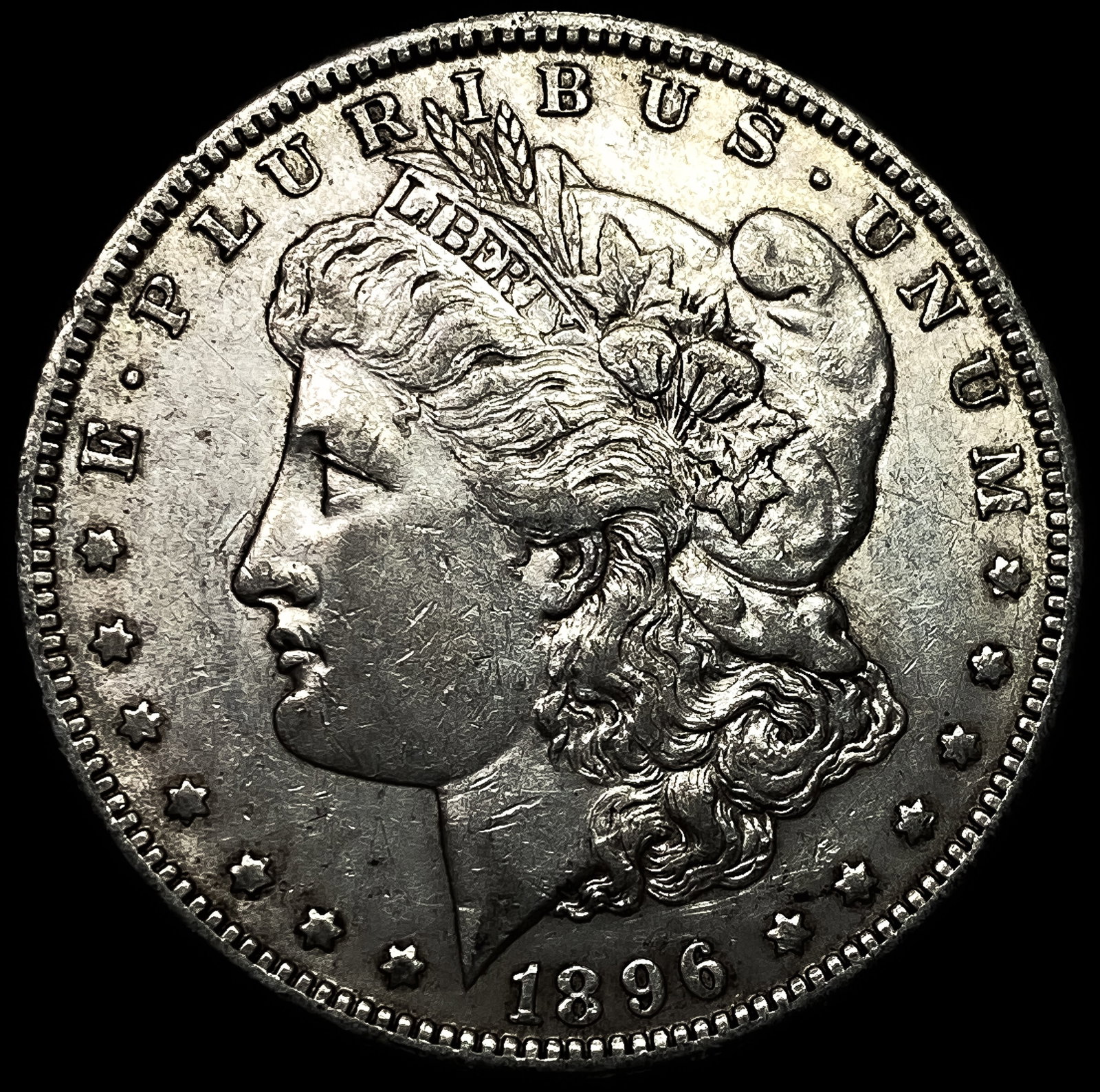 1896-O Silver Morgan Dollar CLOSELY UNCIRCULATED: 1896-O Silver Morgan Dollar CLOSELY UNCIRCULATED