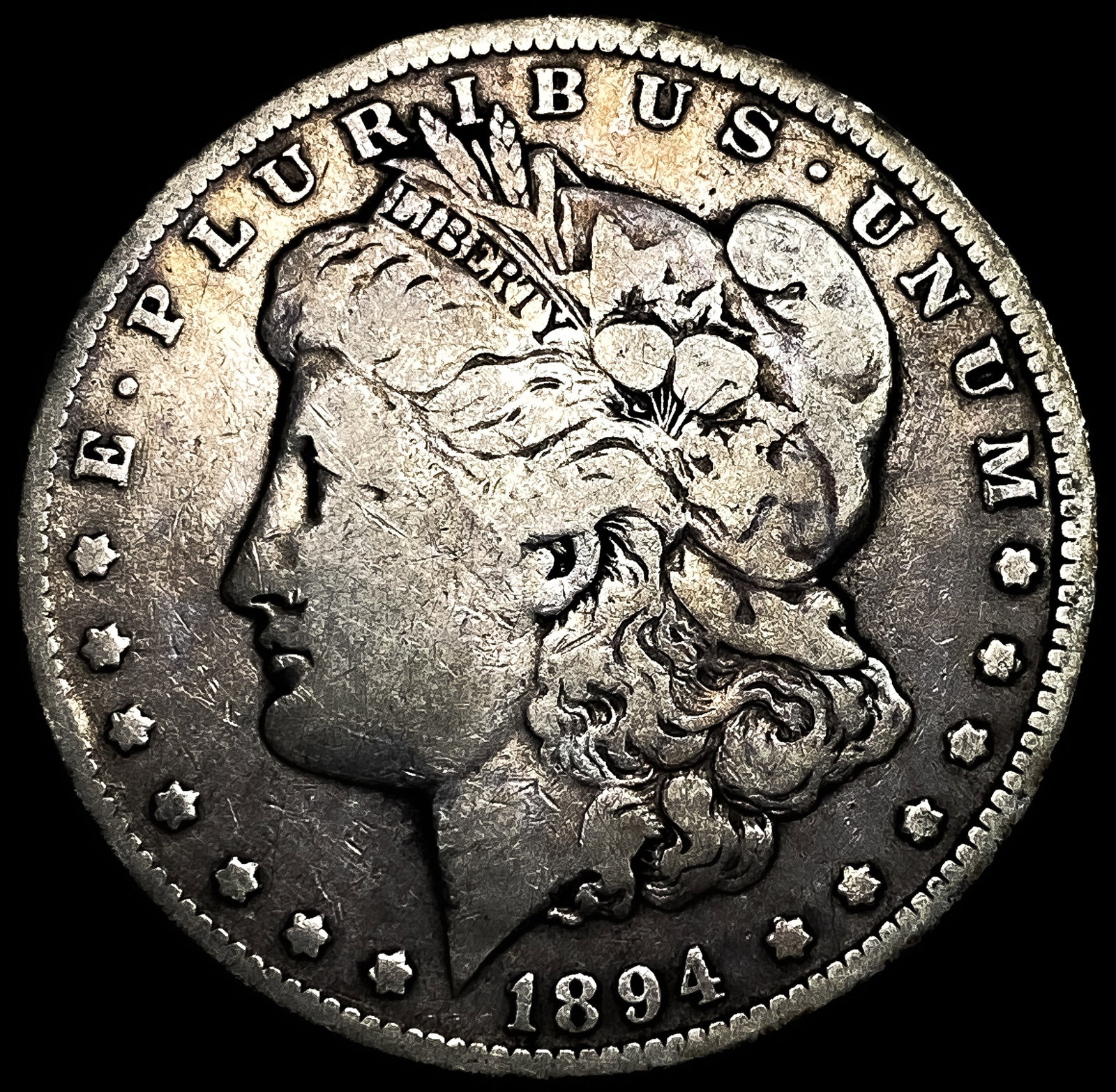1894-O Silver Morgan Dollar LIGHTLY CIRCULATED: 1894-O Silver Morgan Dollar LIGHTLY CIRCULATED