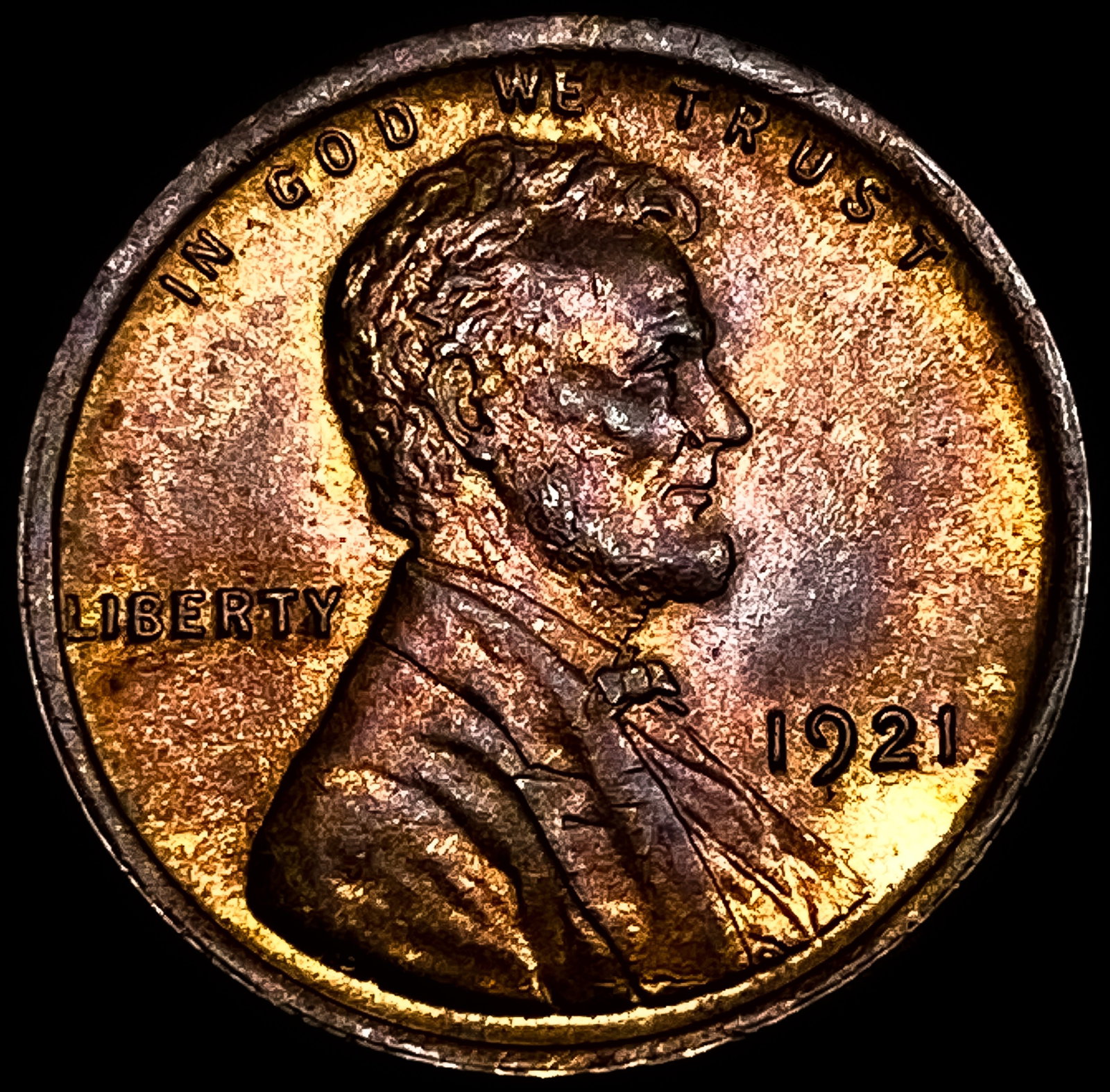 1921 Lincoln Wheat Cent CHOICE BU (1 of 2)