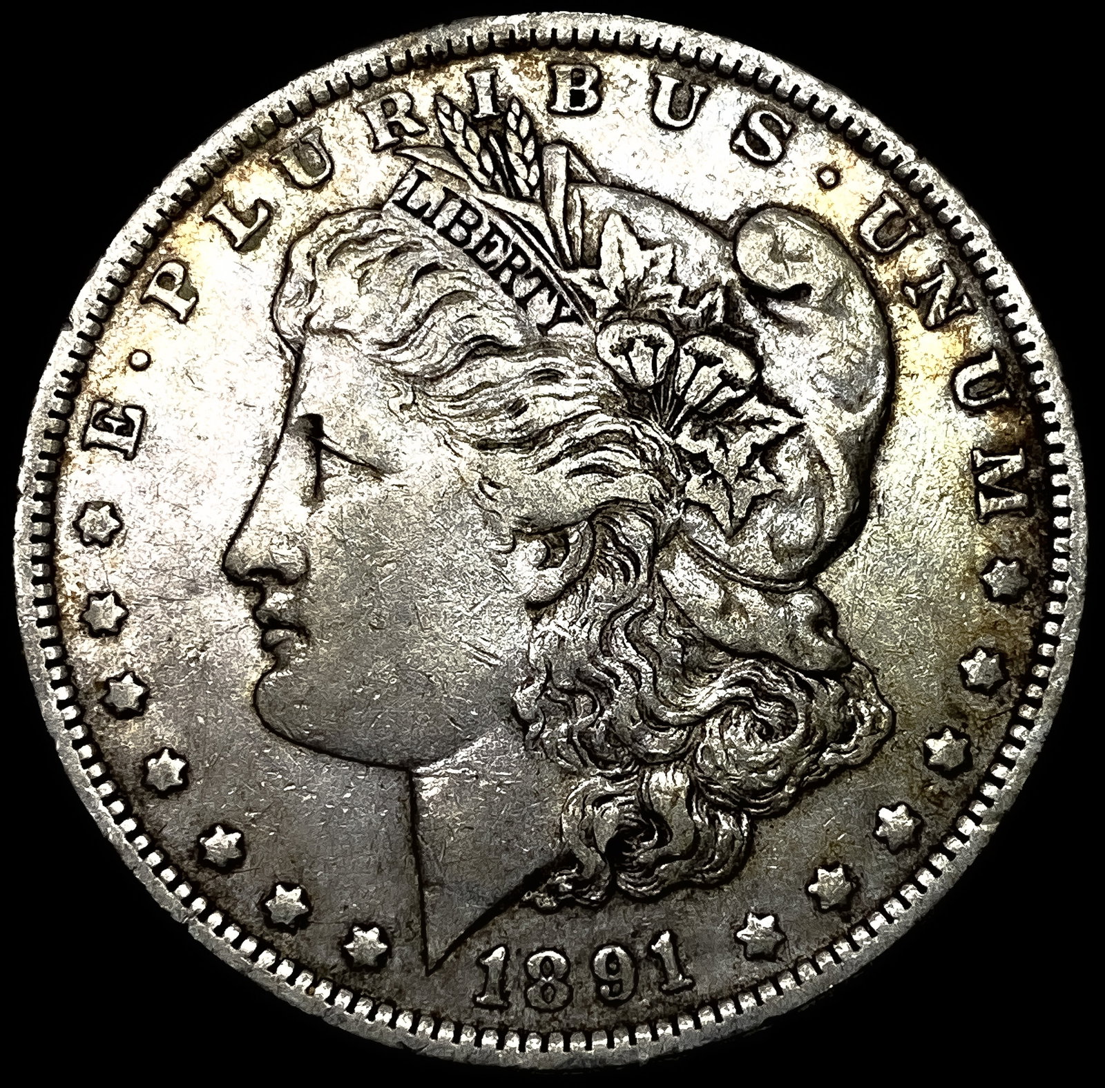 1891-O Silver Morgan Dollar NEARLY UNCIRCULATED: 1891-O Silver Morgan Dollar NEARLY UNCIRCULATED