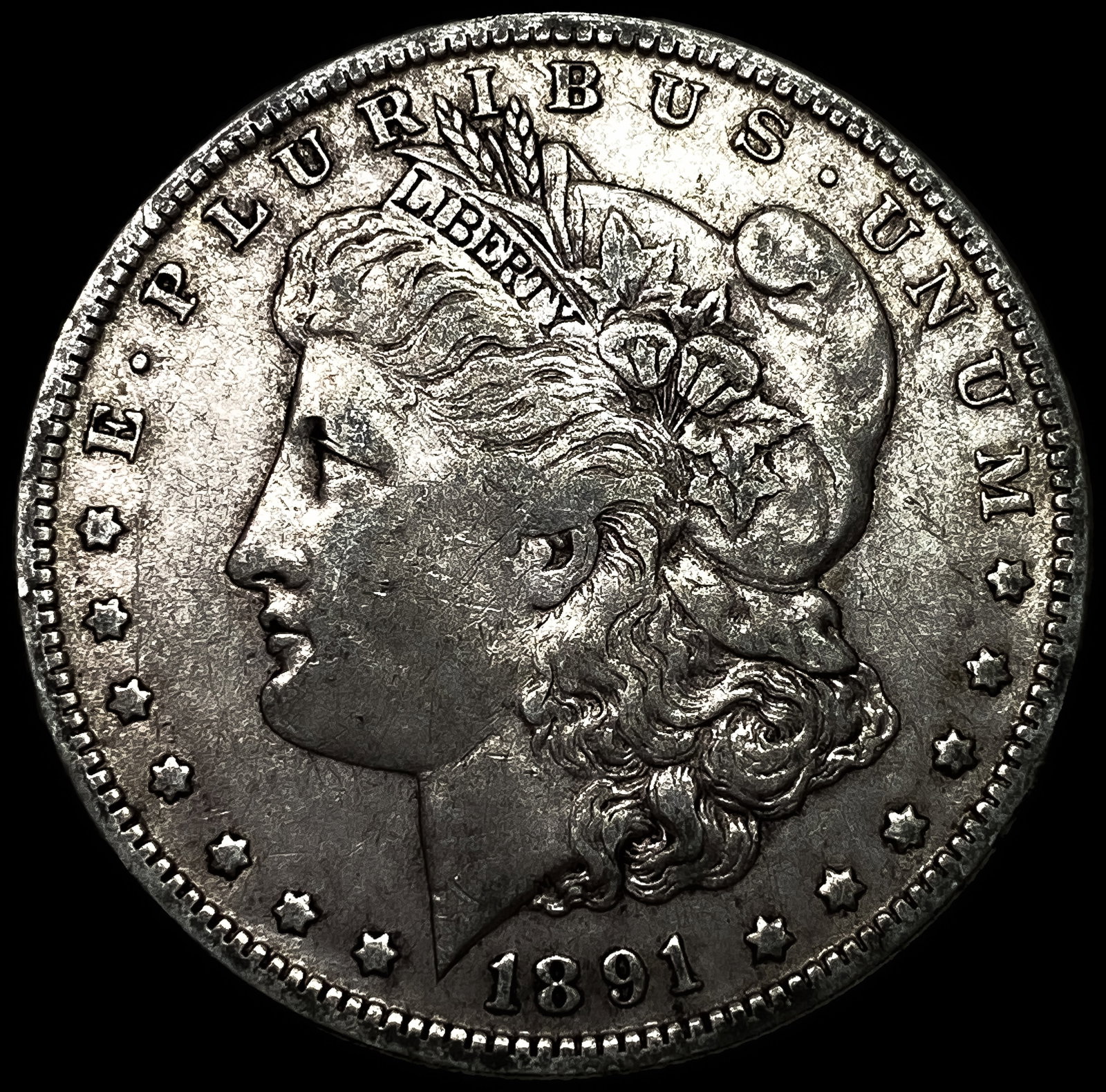 1891-O Silver Morgan Dollar CLOSELY UNCIRCULATED: 1891-O Silver Morgan Dollar CLOSELY UNCIRCULATED