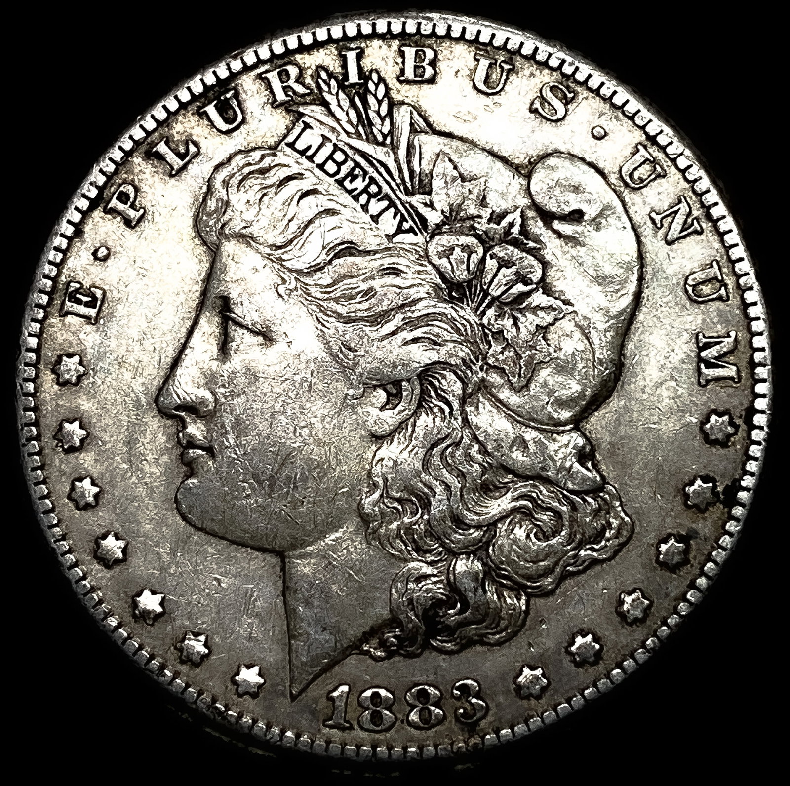 1883-S Silver Morgan Dollar CLOSELY UNCIRCULATED: 1883-S Silver Morgan Dollar CLOSELY UNCIRCULATED