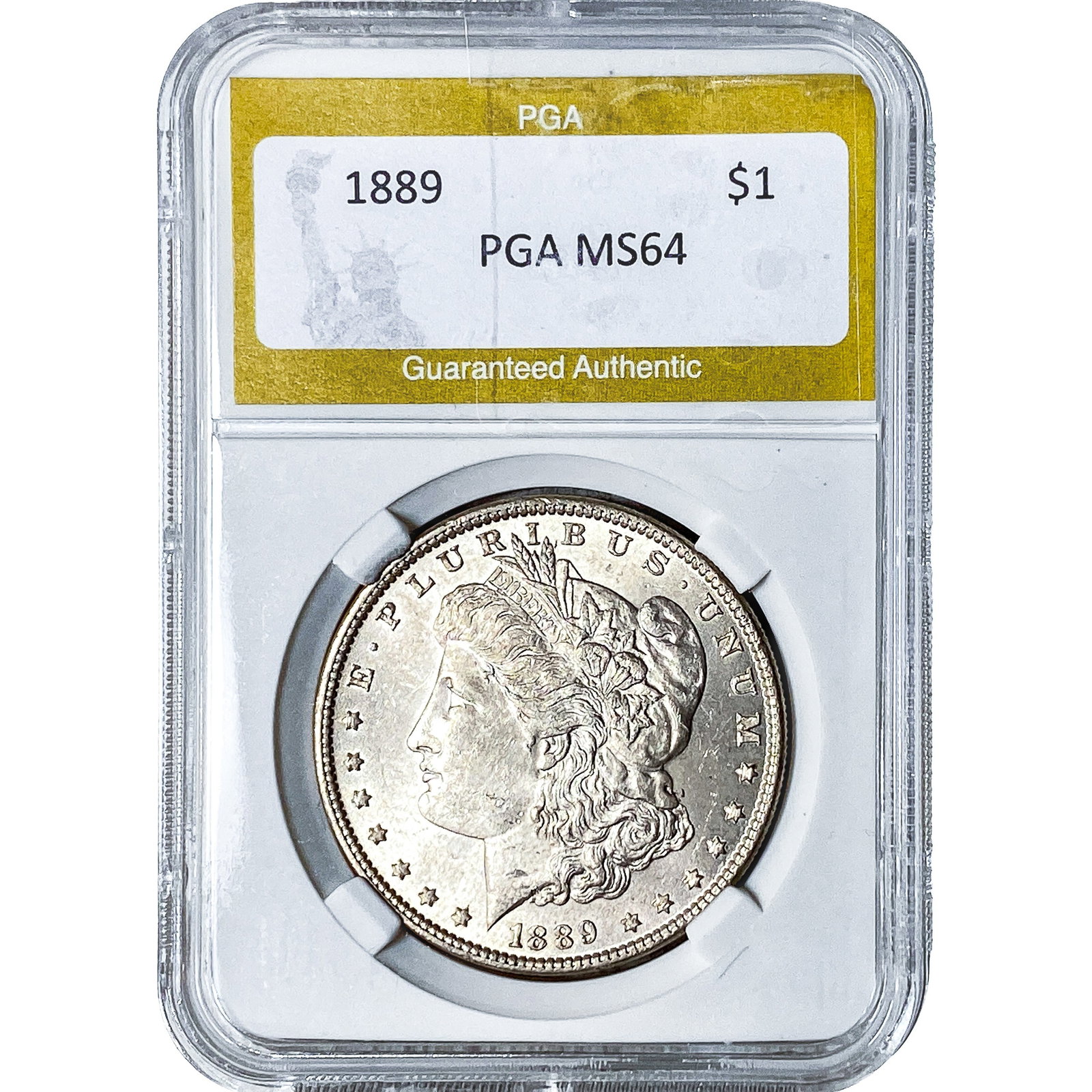 1889 Morgan Silver Dollar PGA MS64 (1 of 2)