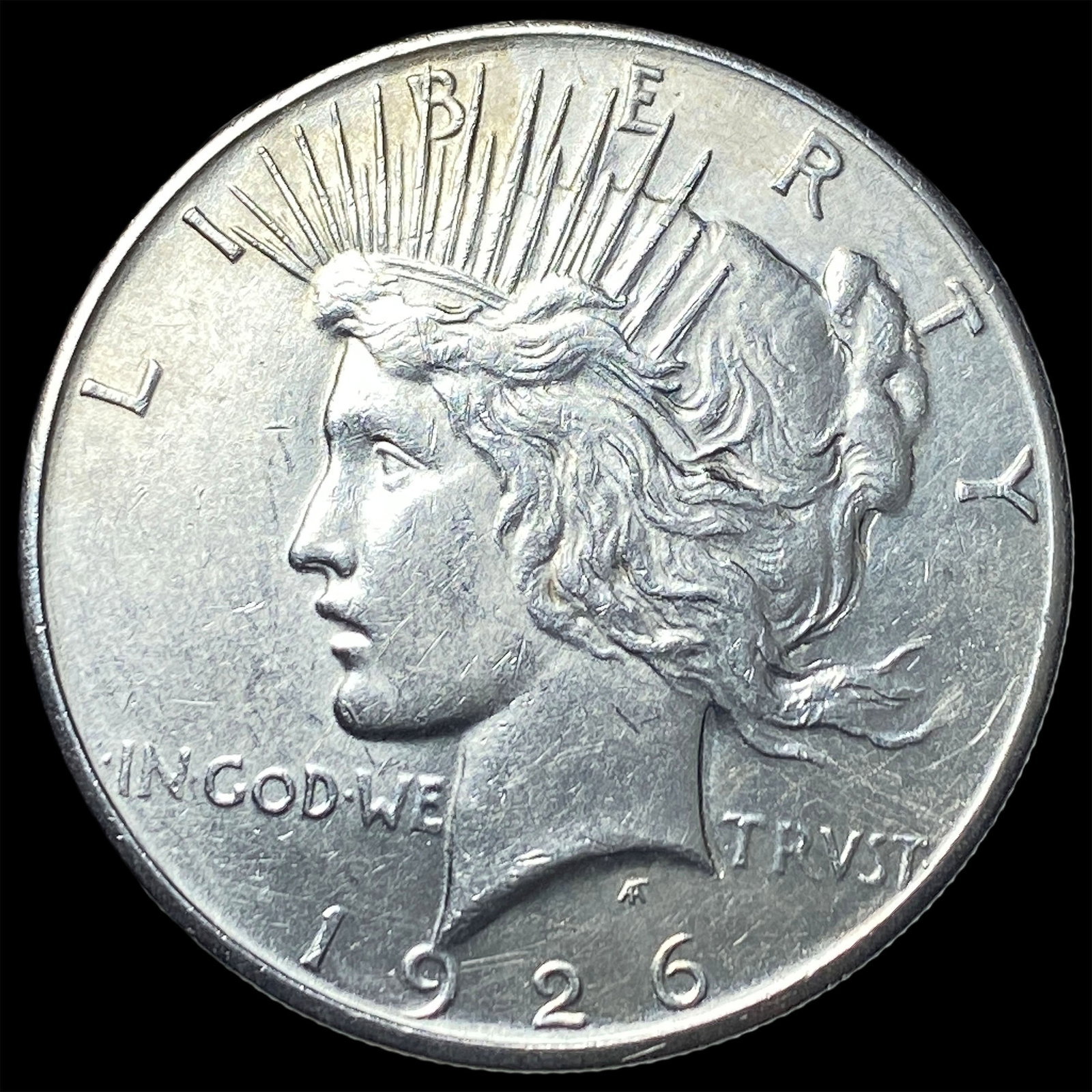1926-S Peace Silver Dollar UNCIRCULATED: 1926-S Peace Silver Dollar UNCIRCULATED