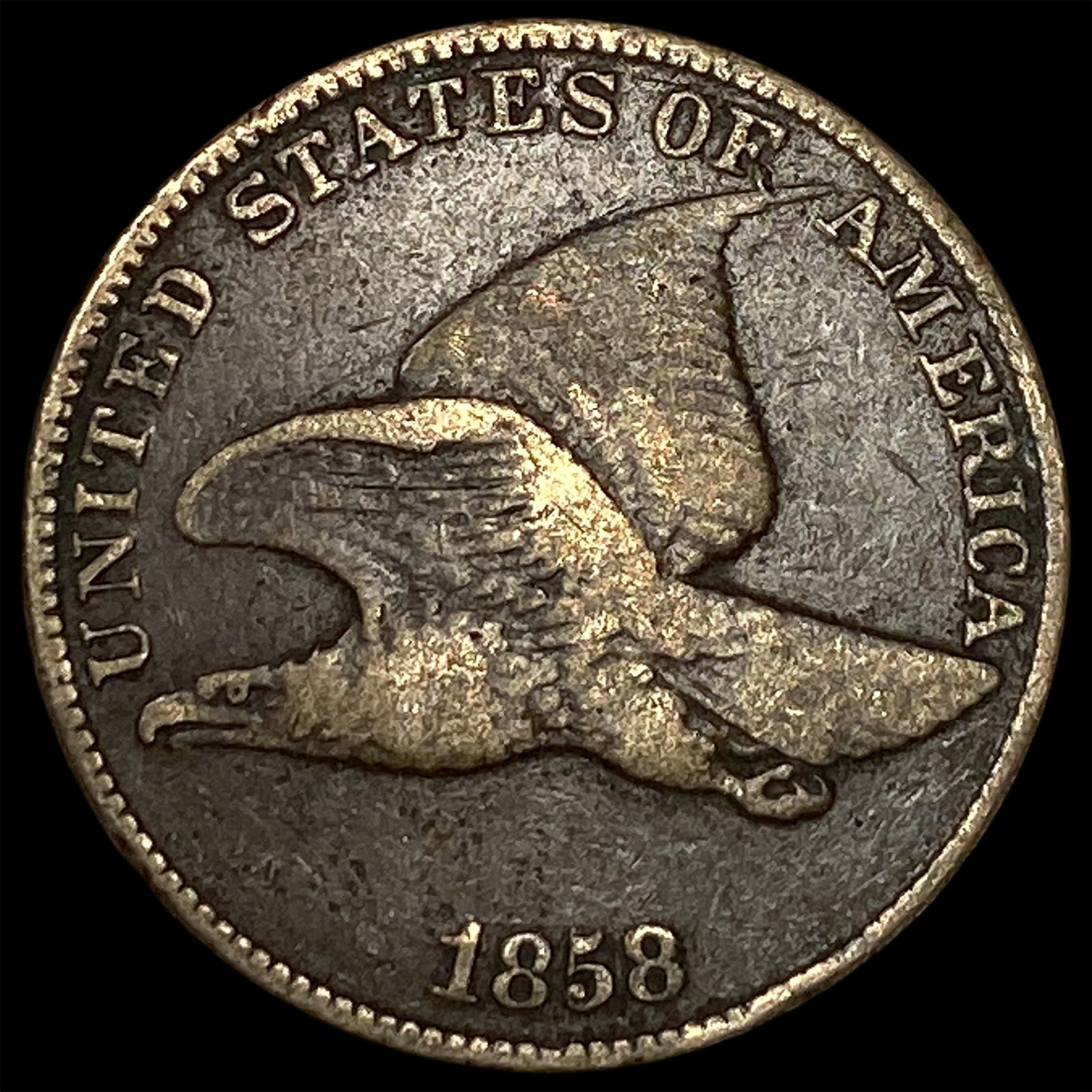 1858 Flying Eagle Cent HIGH GRADE (1 of 2)