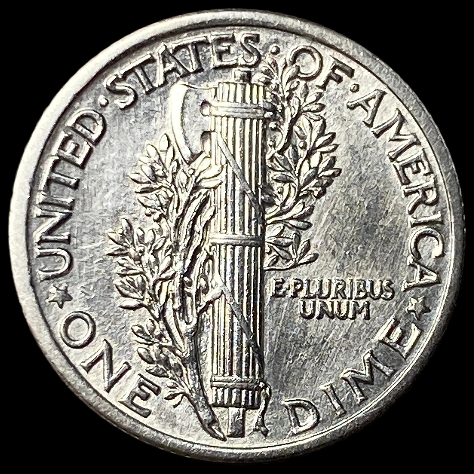 1916 Silver Mercury Dime UNCIRCULATED - 2