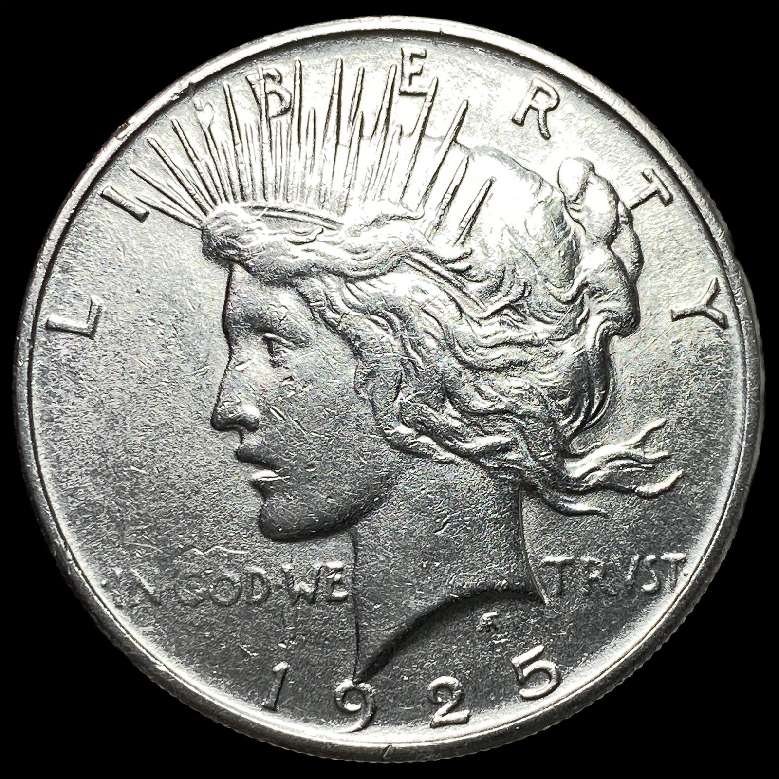 1925-S Silver Peace Dollar UNCIRCULATED (1 of 2)