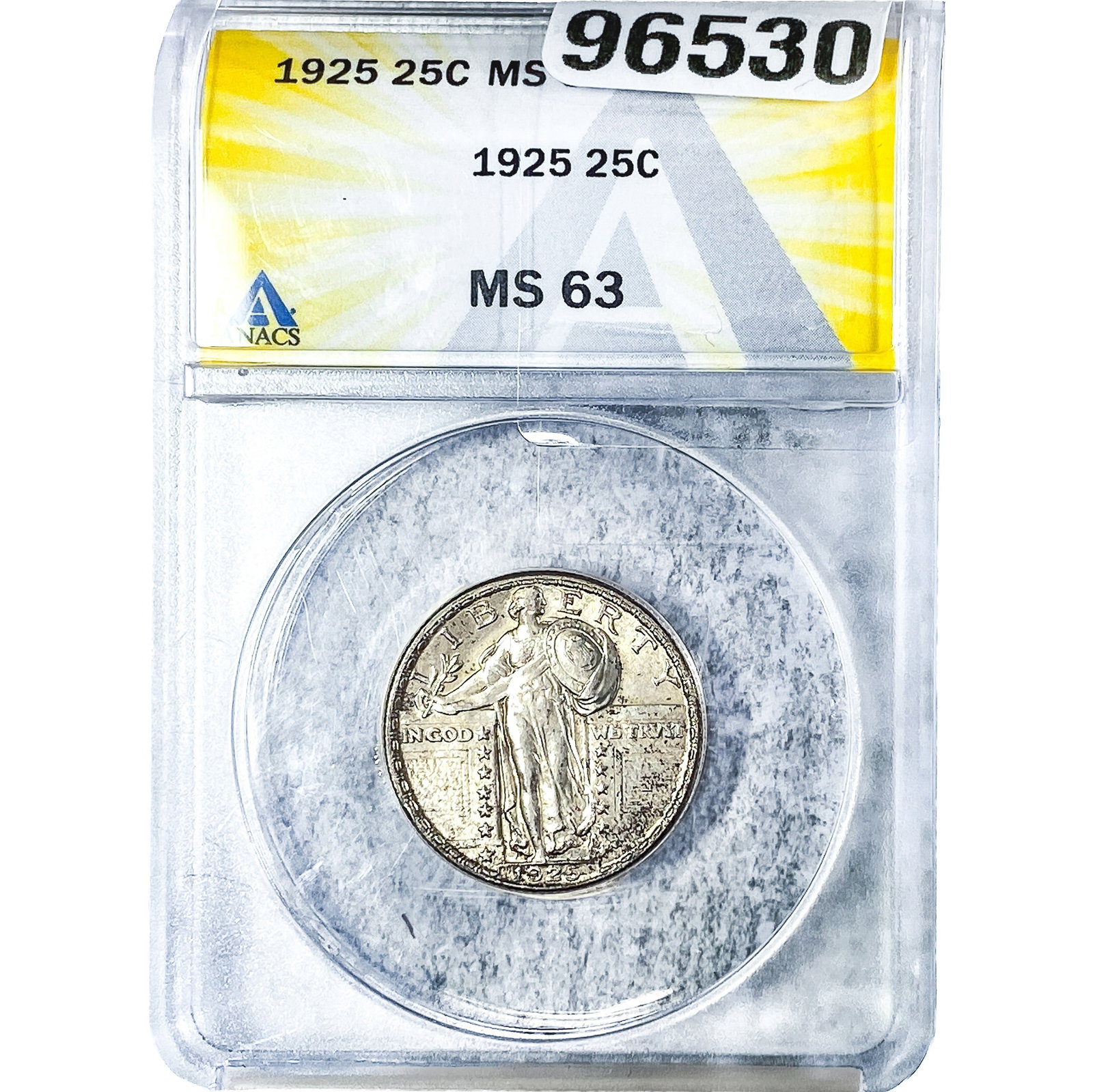 1925 Standing Liberty Quarter ANACS MS63 (1 of 2)