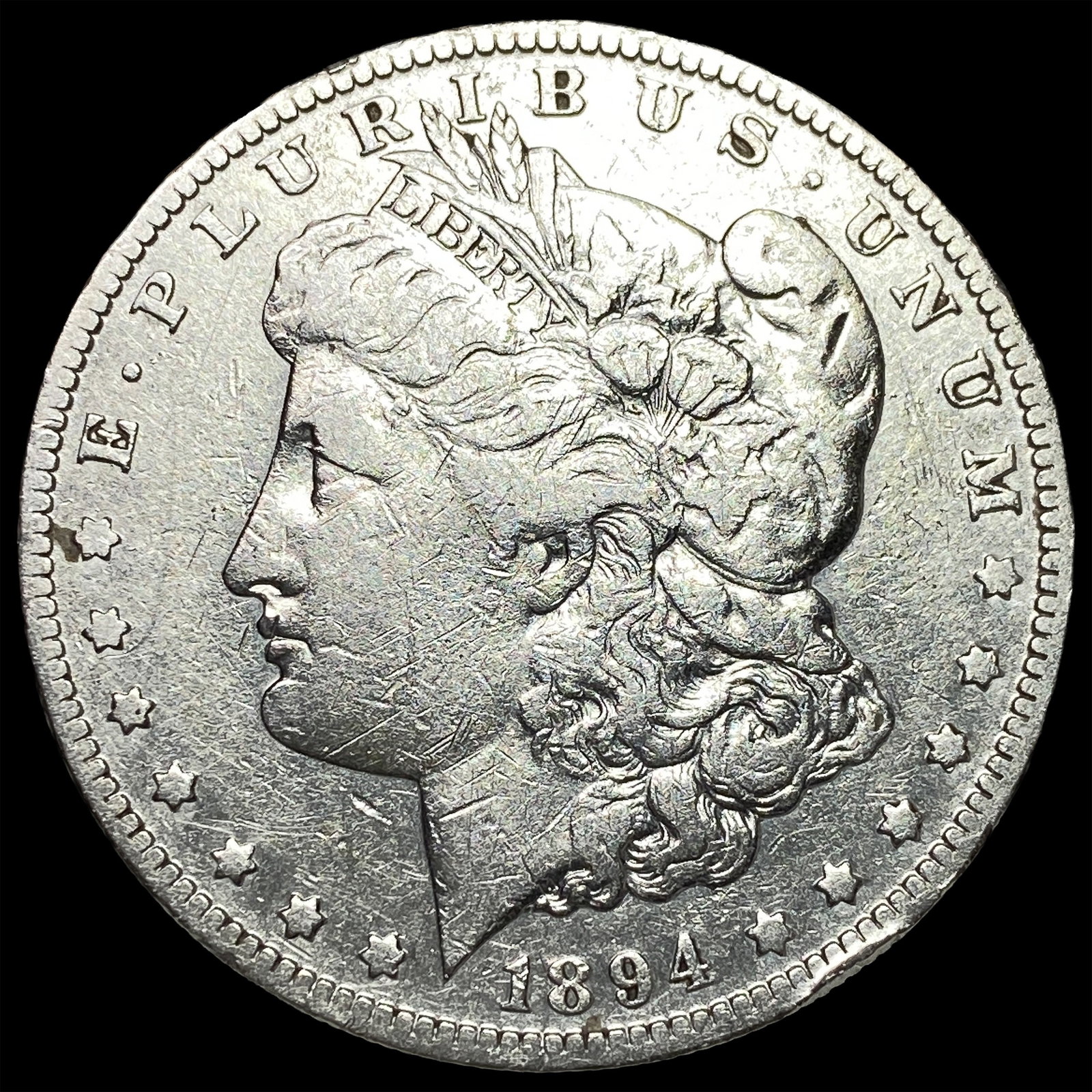 1894-O Silver Morgan Dollar LIGHTLY CIRCULATED: 1894-O Silver Morgan Dollar LIGHTLY CIRCULATED