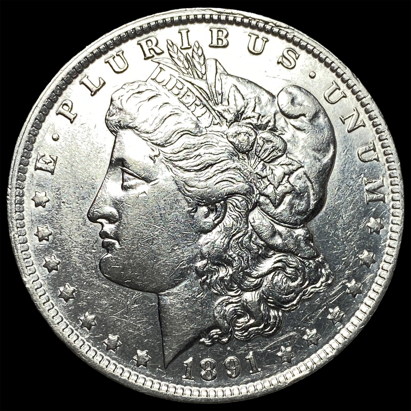 1891-O Silver Morgan Dollar CHOICE AU: 1891-O Silver Morgan Dollar CHOICE AU