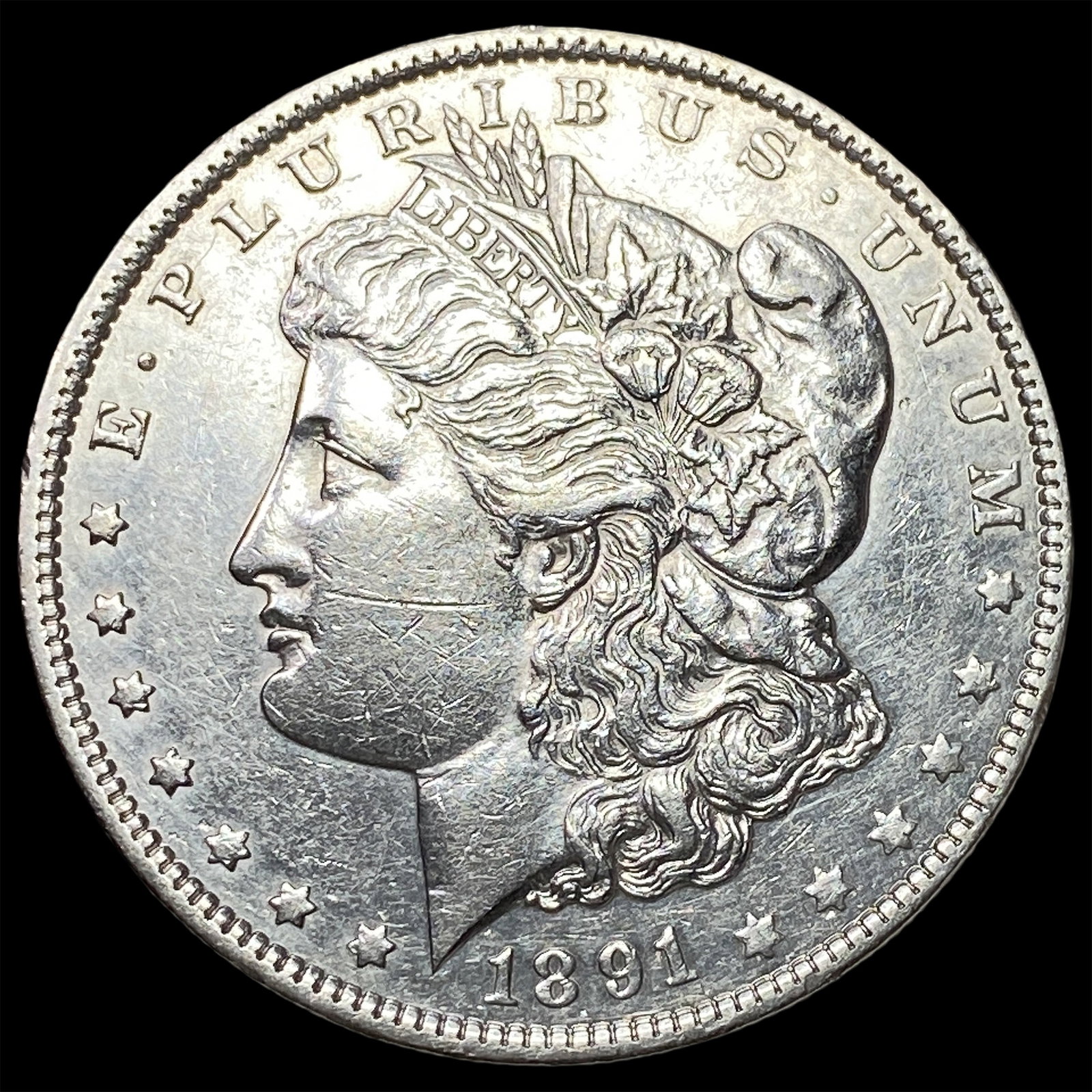 1891-O Silver Morgan Dollar CHOICE AU: 1891-O Silver Morgan Dollar CHOICE AU