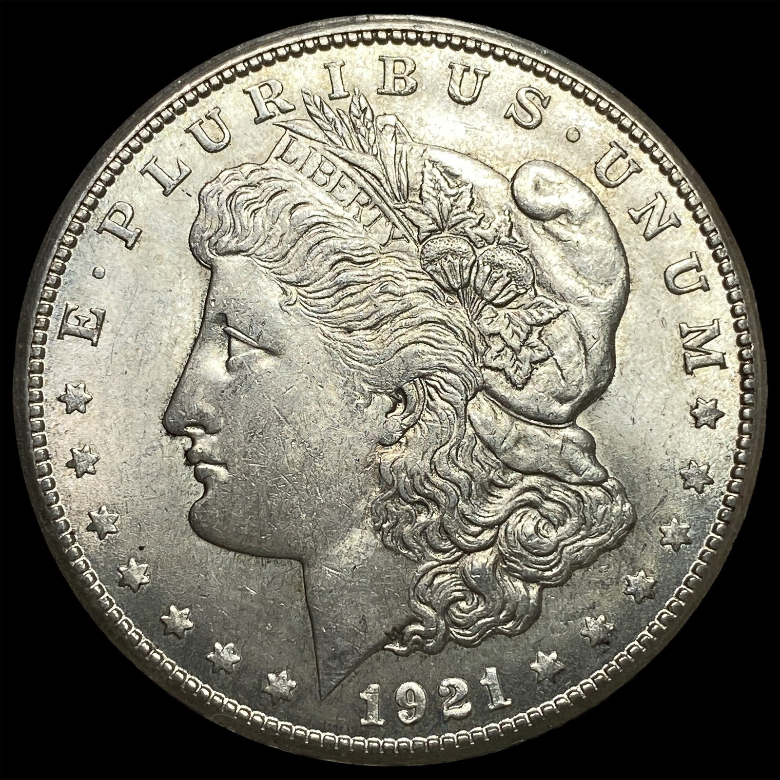 1921-S Silver Morgan Dollar CHOICE BU: 1921-S Silver Morgan Dollar CHOICE BU
