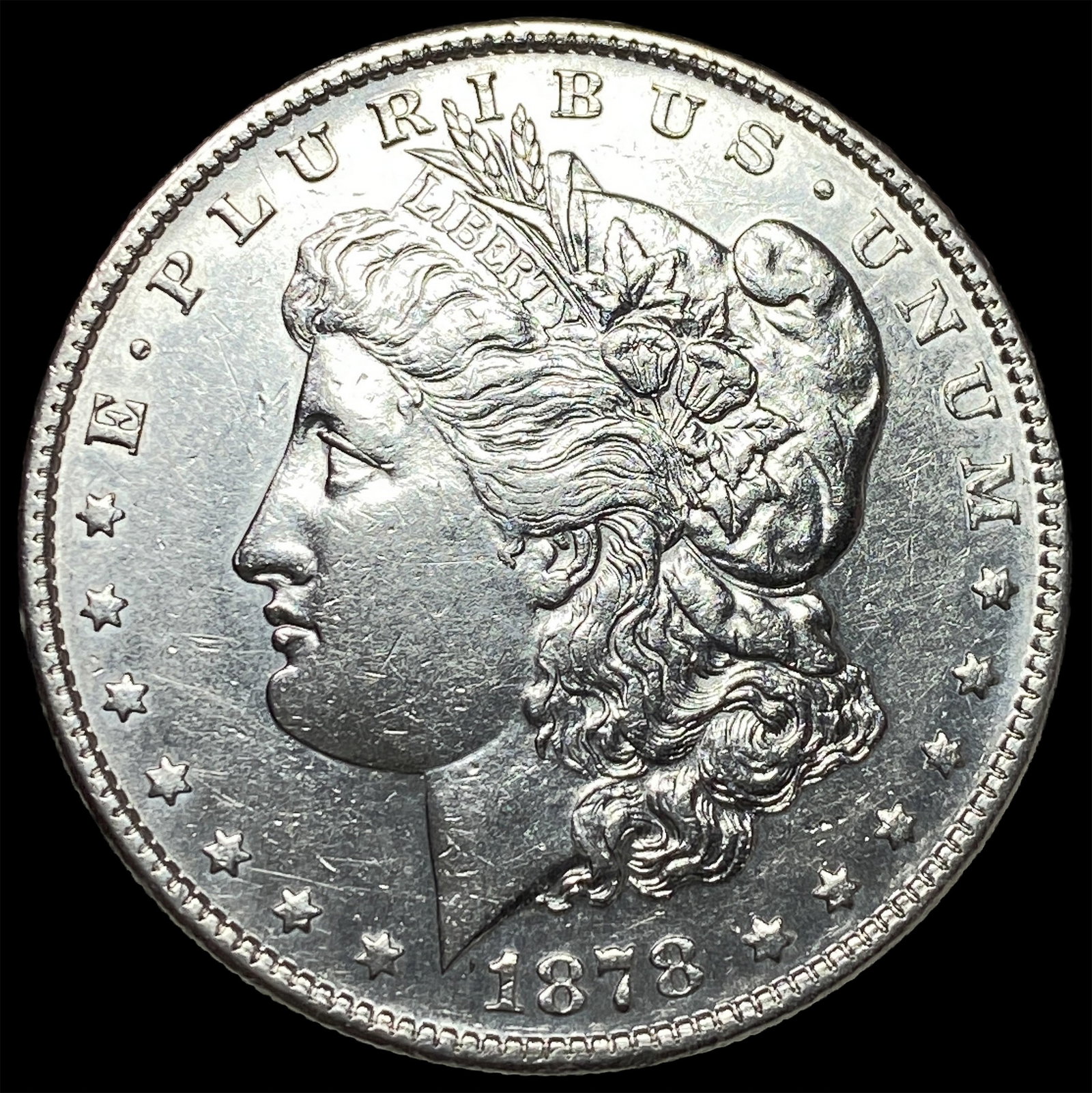 1878-S Silver Morgan Dollar UNCIRCULATED: 1878-S Silver Morgan Dollar UNCIRCULATED