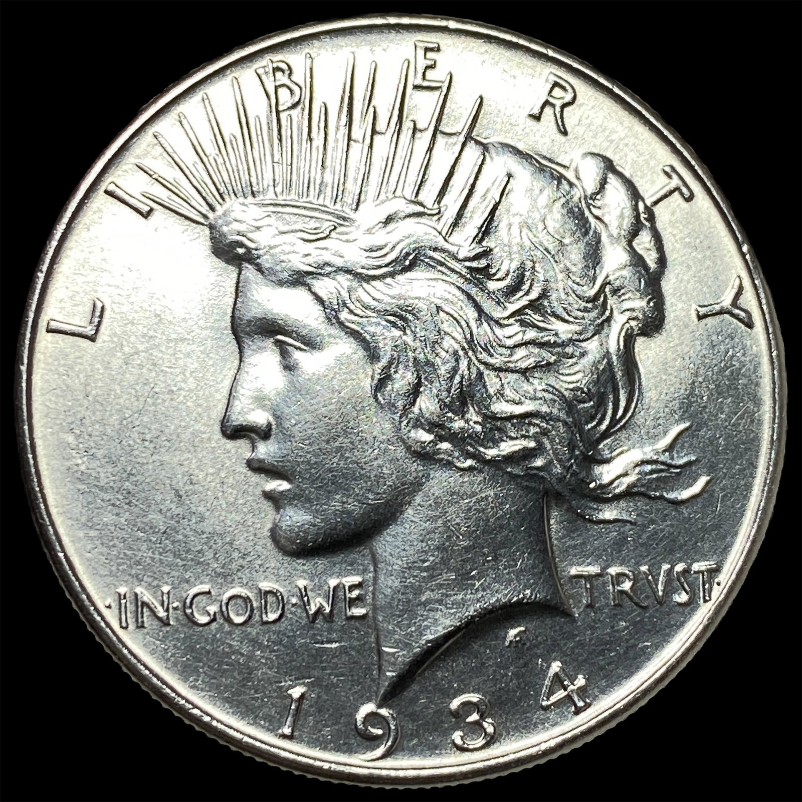 1934 Silver Peace Dollar UNCIRCULATED: 1934 Silver Peace Dollar UNCIRCULATED