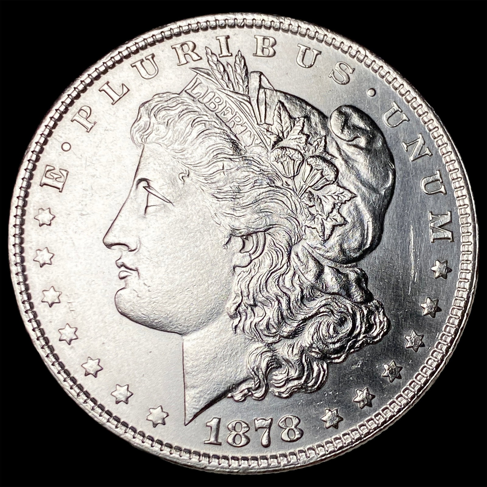 1878 Silver Morgan Dollar CHOICE BU: 1878 Silver Morgan Dollar CHOICE BU