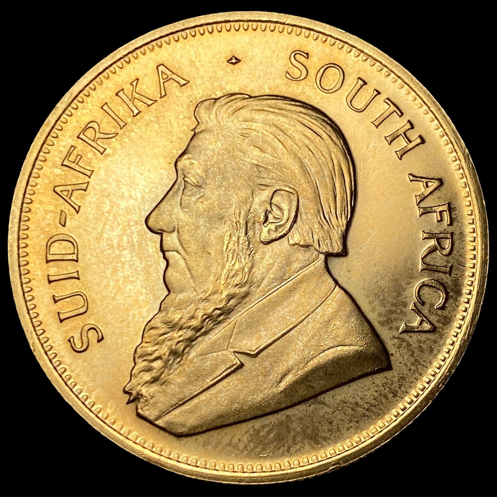 1980 South Africa 1oz Gold Krugerrand GEM BU: 1980 South Africa 1oz Gold Krugerrand GEM BU