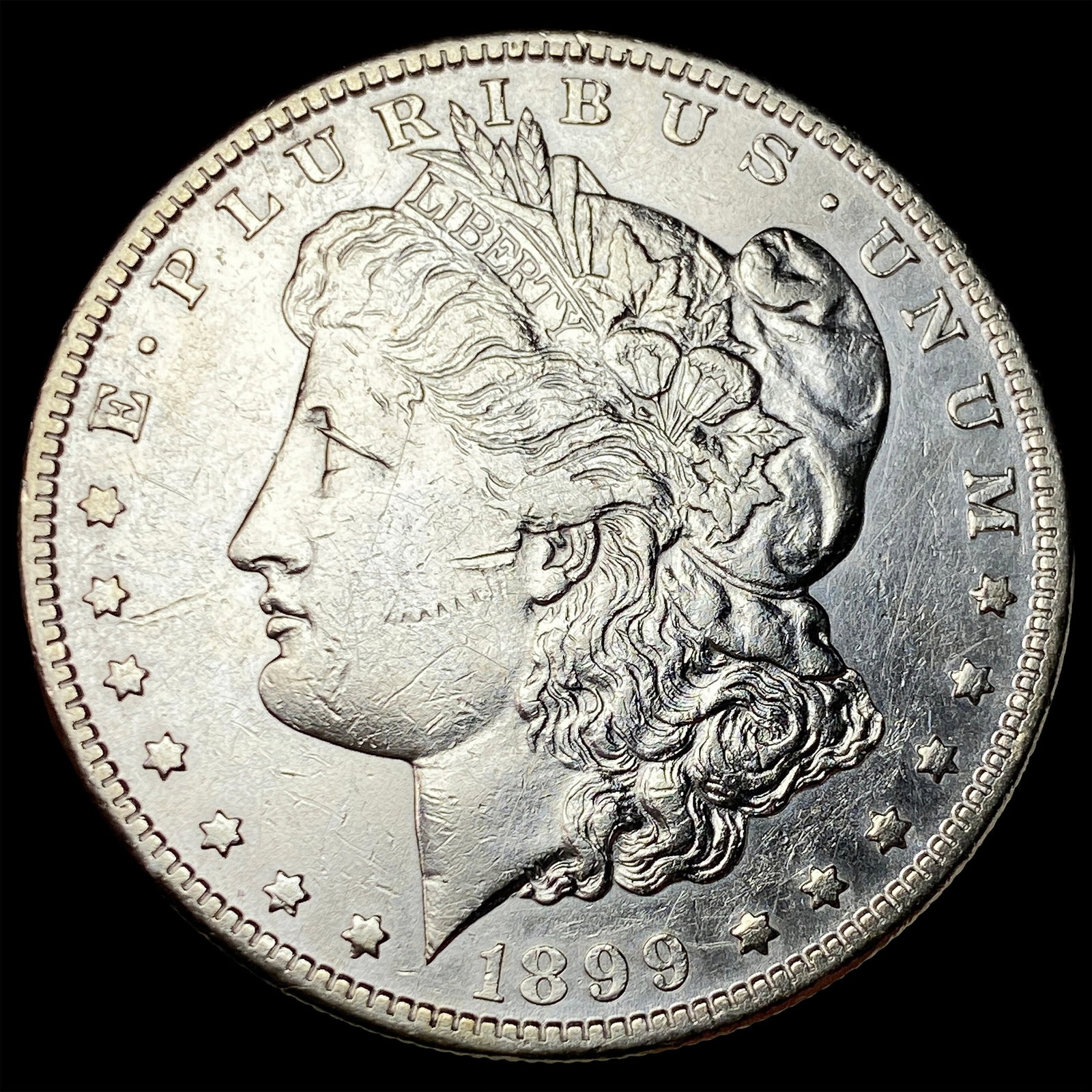 1899-S Silver Morgan Dollar CLOSELY UNCIRCULATED: 1899-S Silver Morgan Dollar CLOSELY UNCIRCULATED