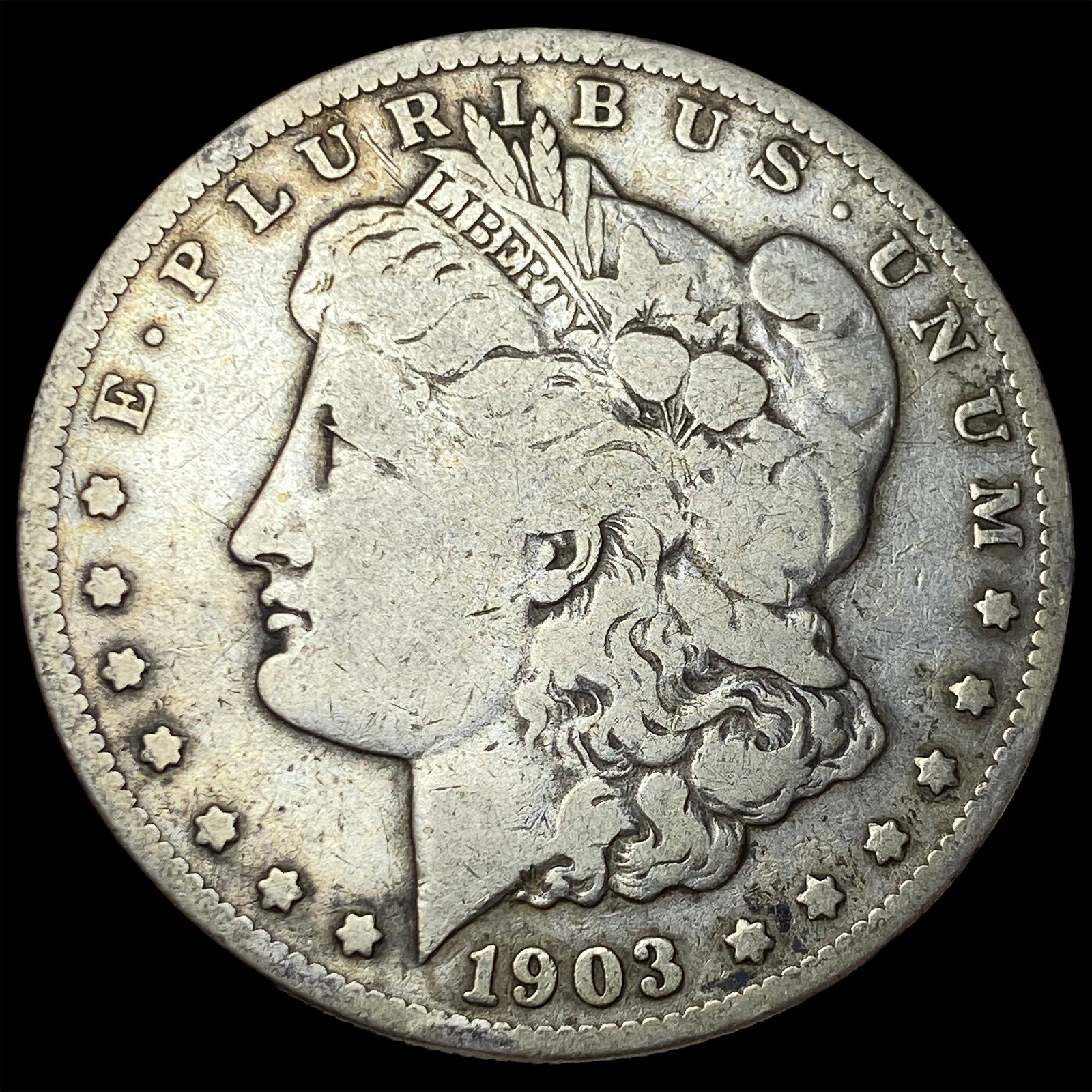 1903-S Silver Morgan Dollar LIGHTLY CIRCULATED: 1903-S Silver Morgan Dollar LIGHTLY CIRCULATED