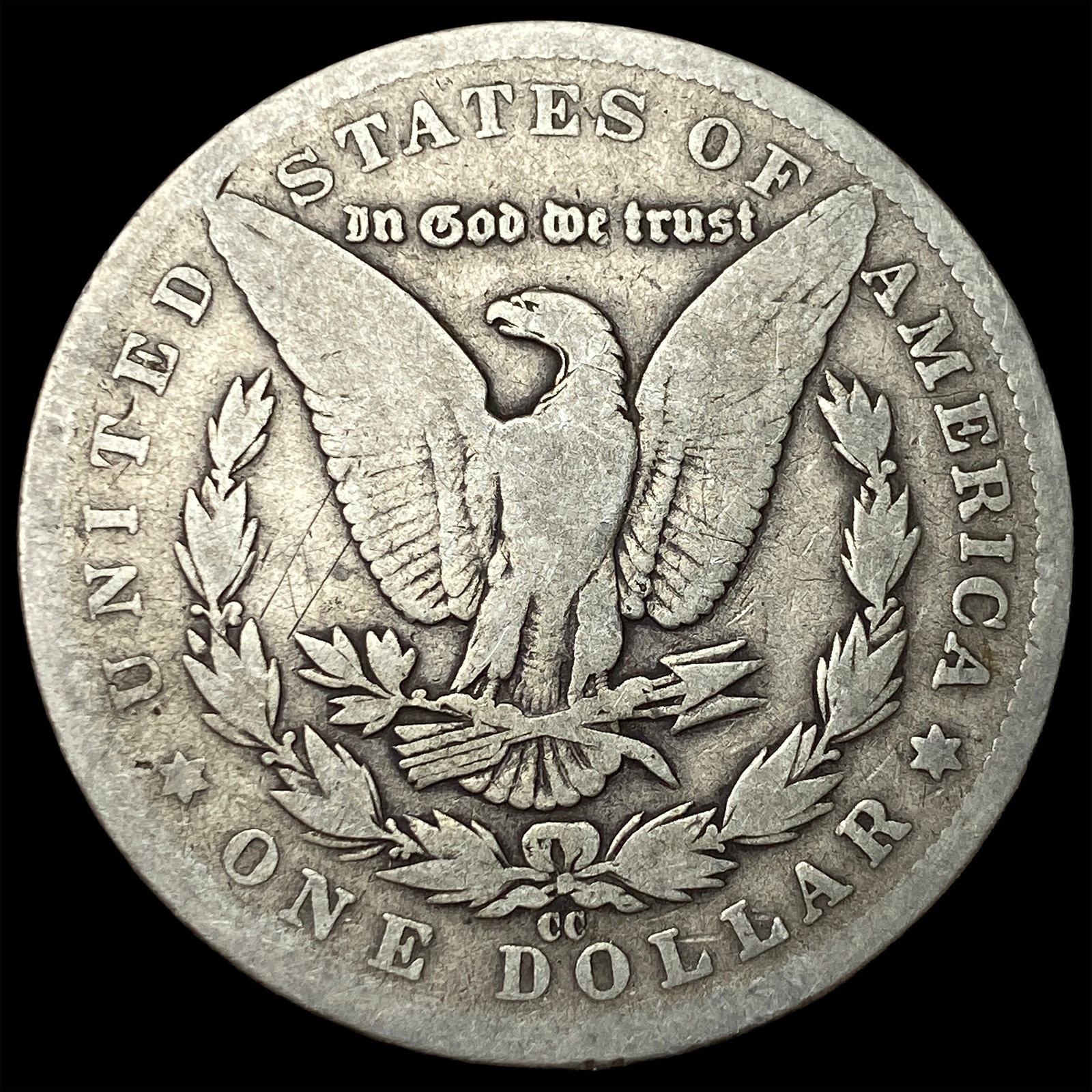 1884-CC Silver Morgan Dollar LIGHTLY CIRCULATED - 2