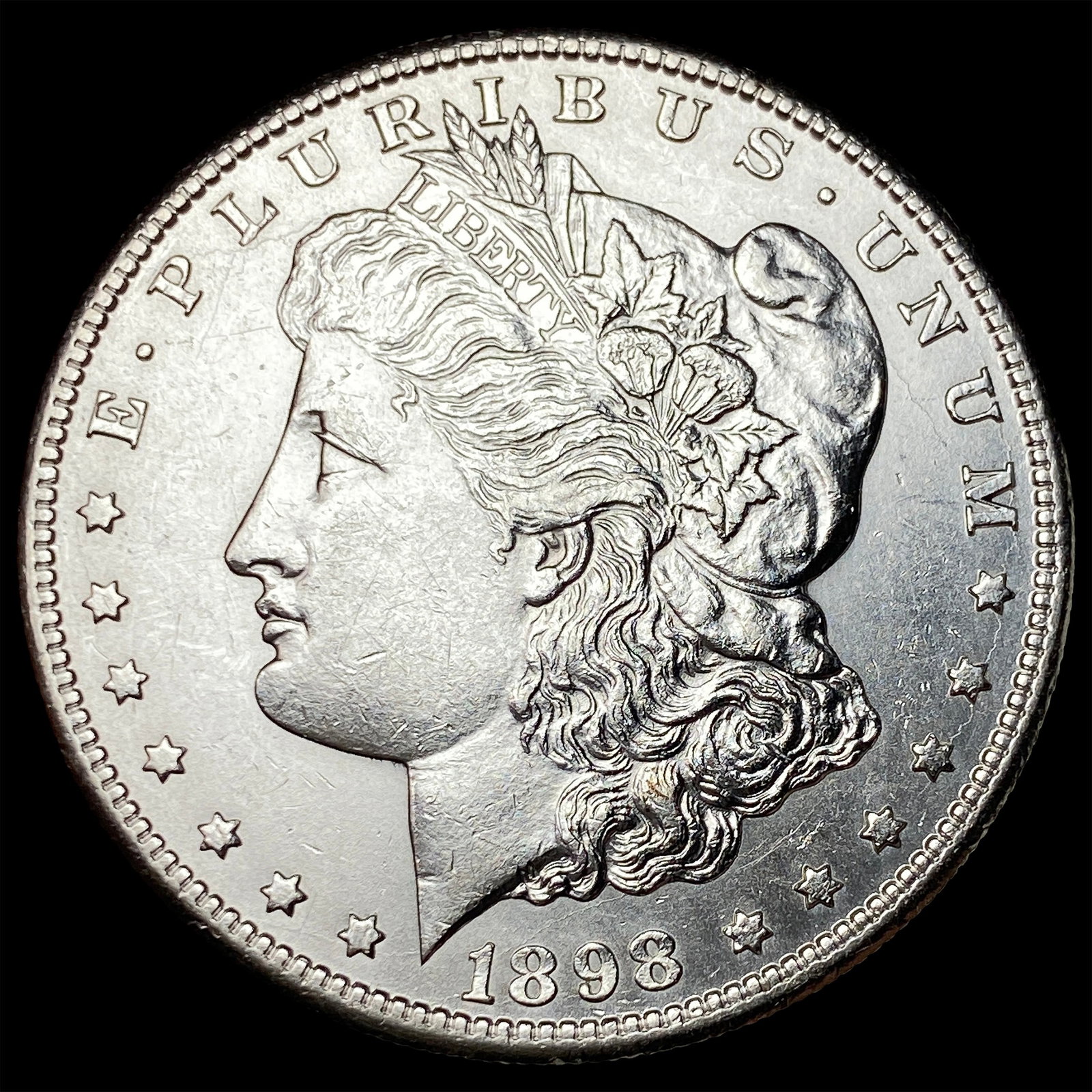 1898-S Silver Morgan Dollar UNCIRCULATED: 1898-S Silver Morgan Dollar UNCIRCULATED
