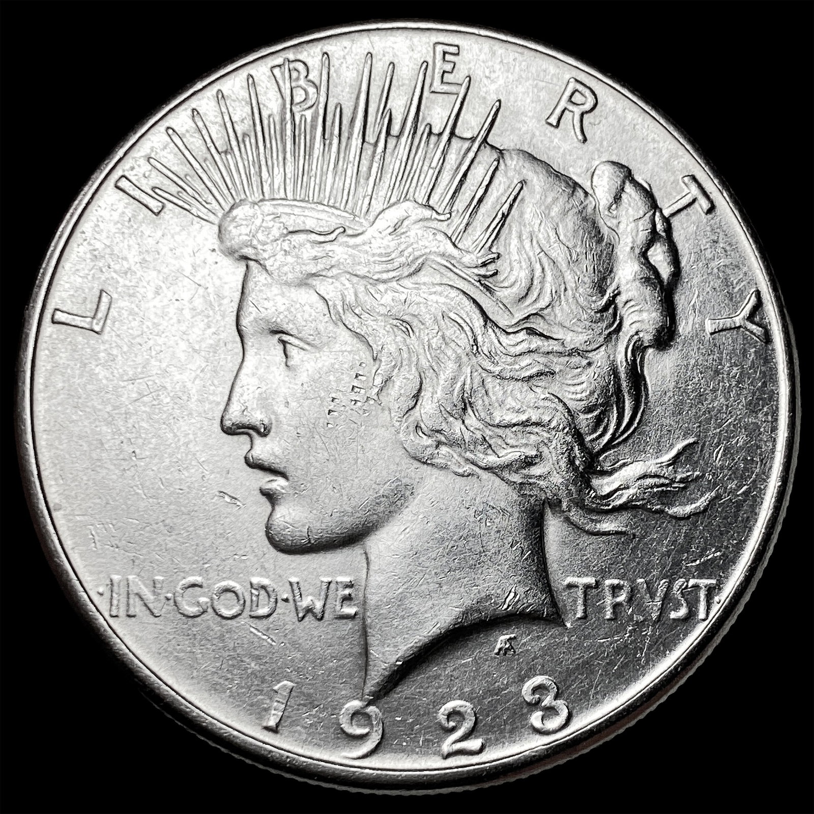 1923-S Silver Peace Dollar UNCIRCULATED: 1923-S Silver Peace Dollar UNCIRCULATED