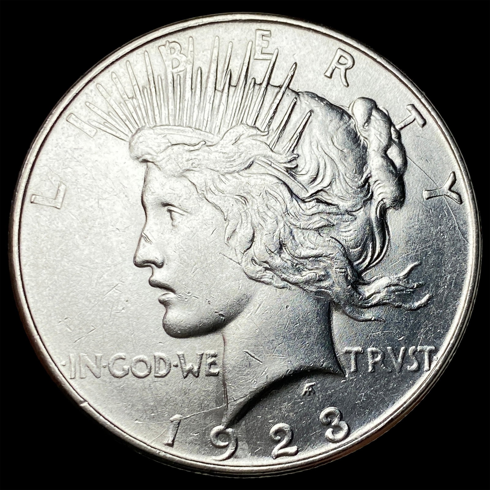 1923-D Peace Silver Dollar UNCIRCULATED: 1923-D Peace Silver Dollar UNCIRCULATED