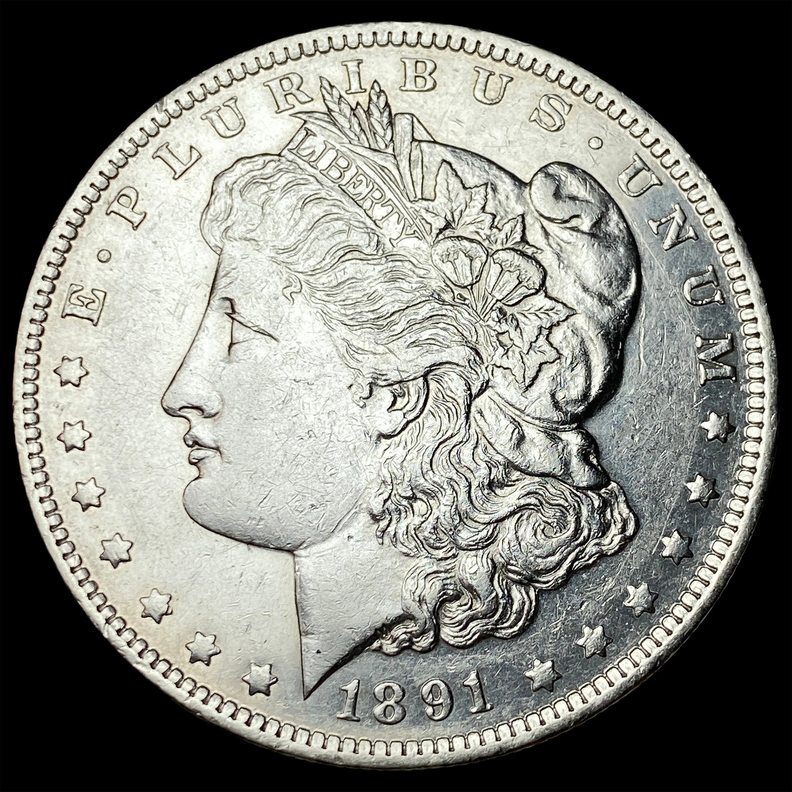 1891-O Silver Morgan Dollar CHOICE AU (1 of 2)