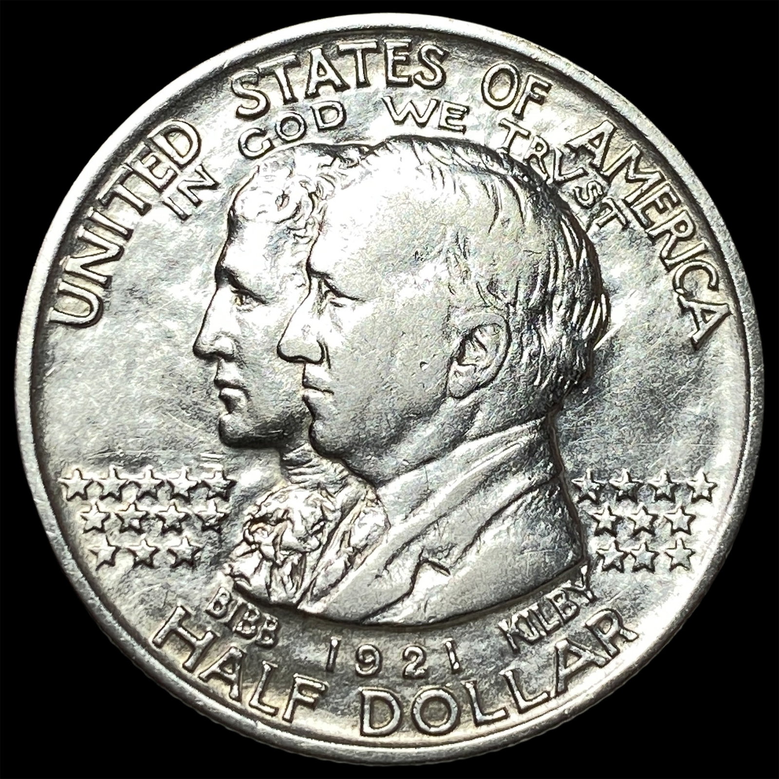 1921 Silver Alabama Half Dollar UNCIRCULATED (1 of 2)