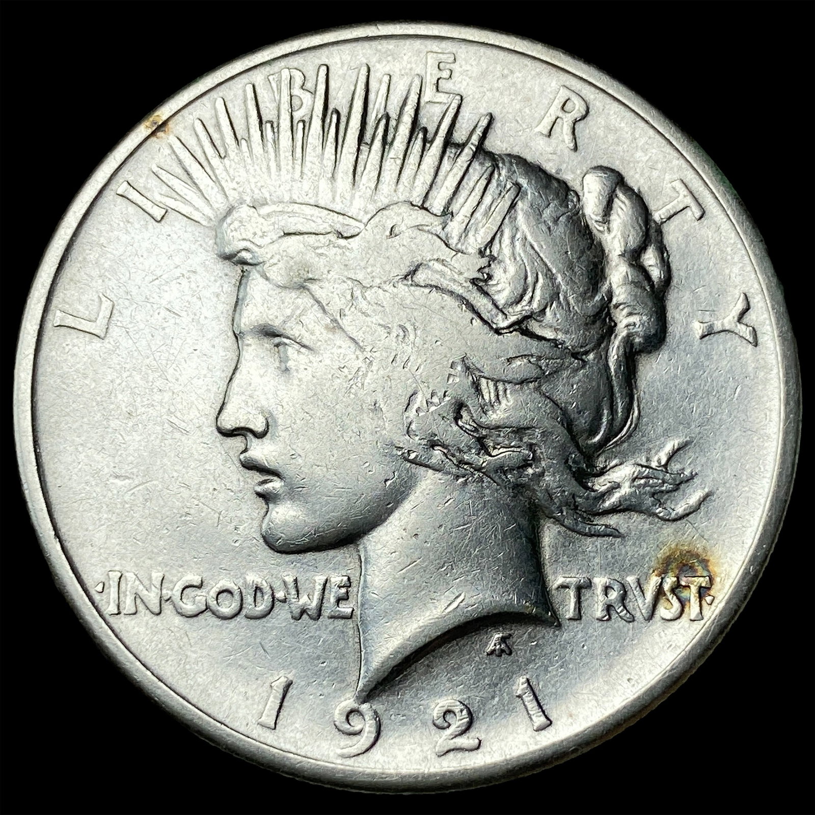 1921 Silver Peace Dollar LIGHTLY CIRCULATED: 1921 Silver Peace Dollar LIGHTLY CIRCULATED