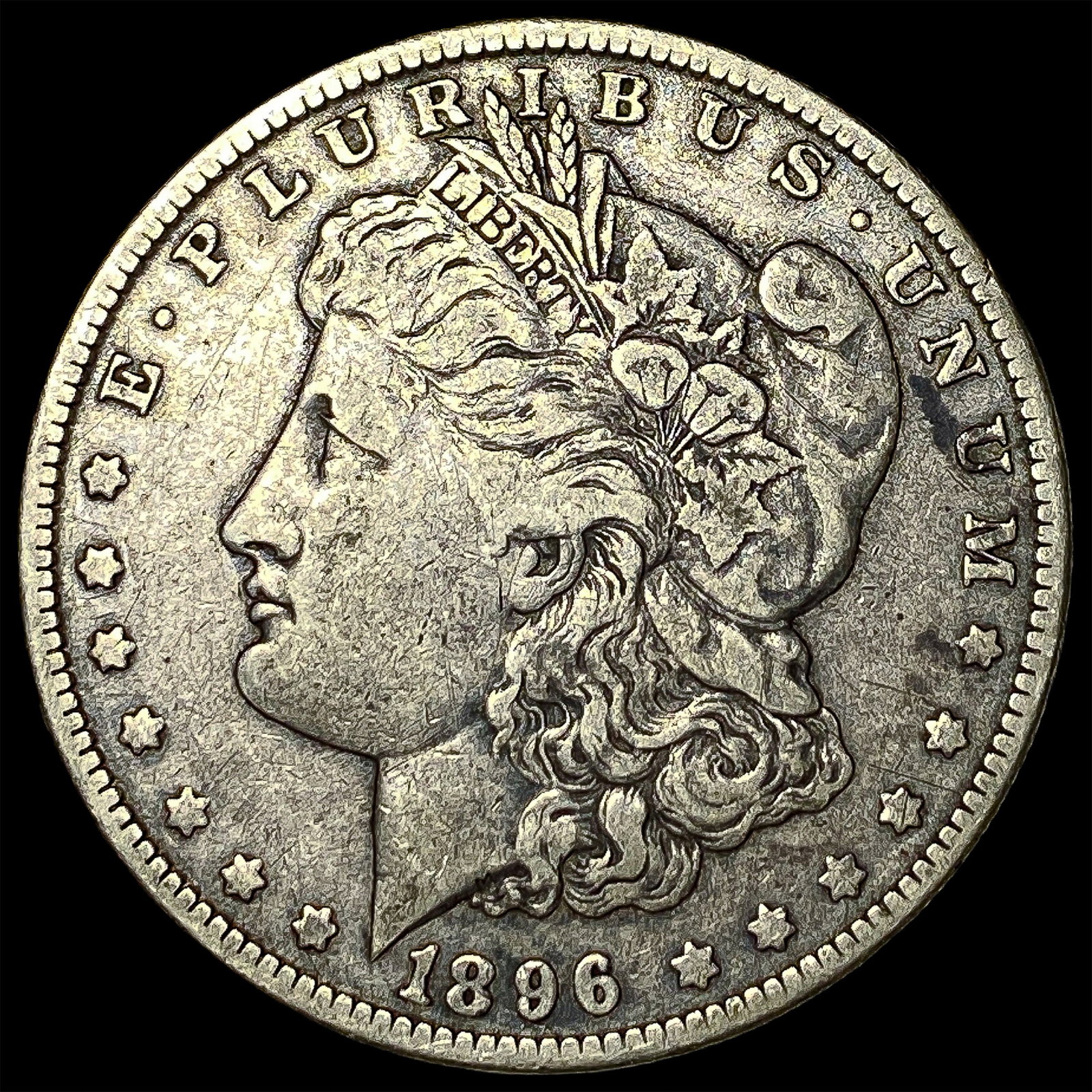1896-O Silver Morgan Dollar NEARLY UNCIRCULATED: 1896-O Silver Morgan Dollar NEARLY UNCIRCULATED